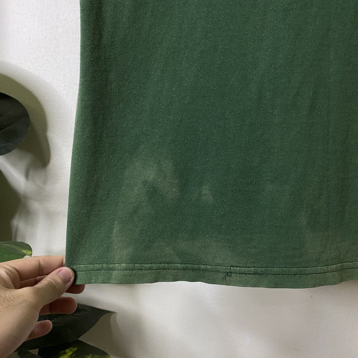 Hang Ten Vintage 2000s Hang Ten Surf Faded Green T Shirt Size US M / EU 48-50 / 2 - 8 Thumbnail