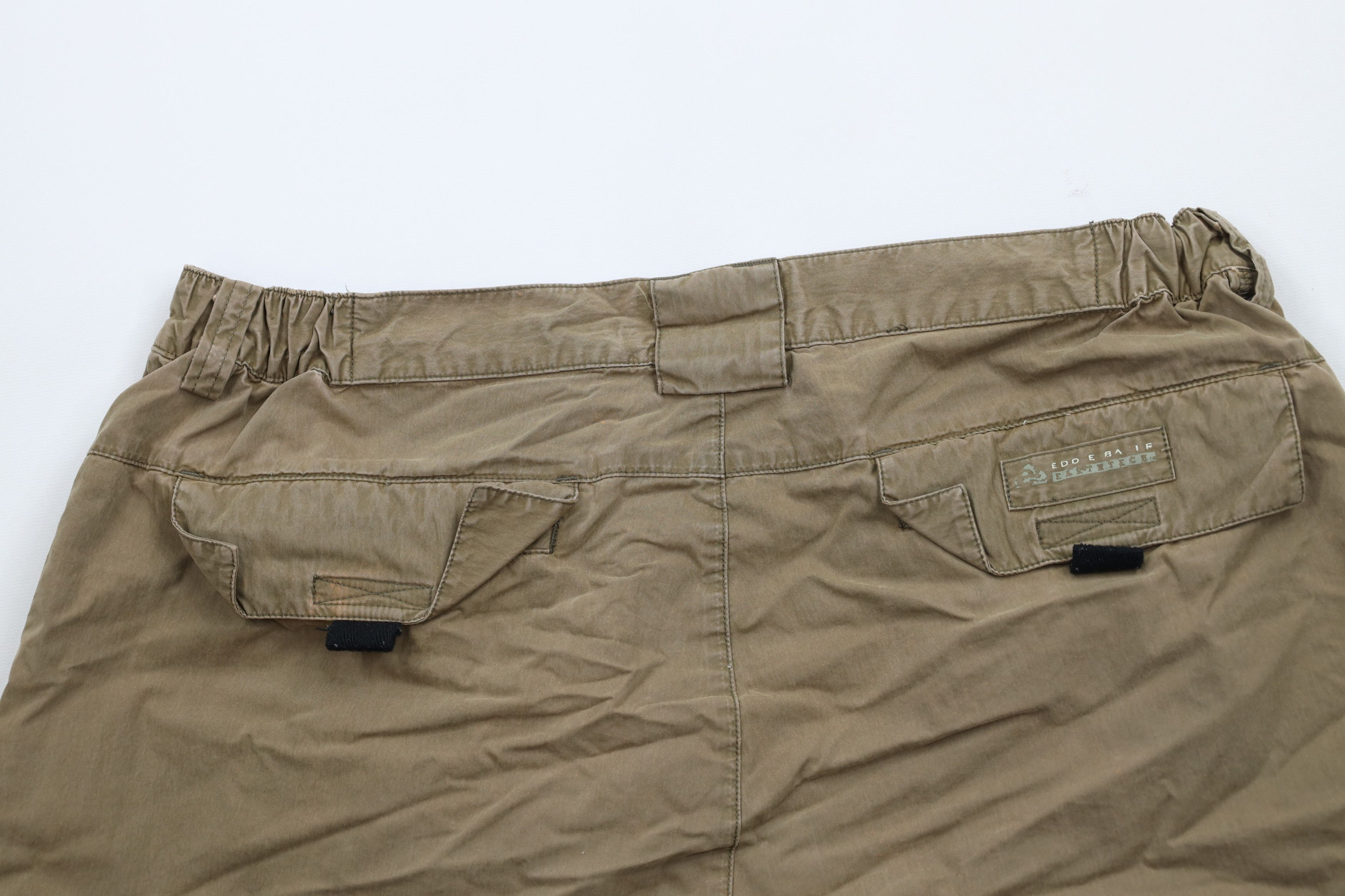 Eddie Bauer × Vintage Vintage 90s Y2K Eddie Bauer Packable Hiking Cargo Shorts Size US 36 / EU 52 - 10 Thumbnail