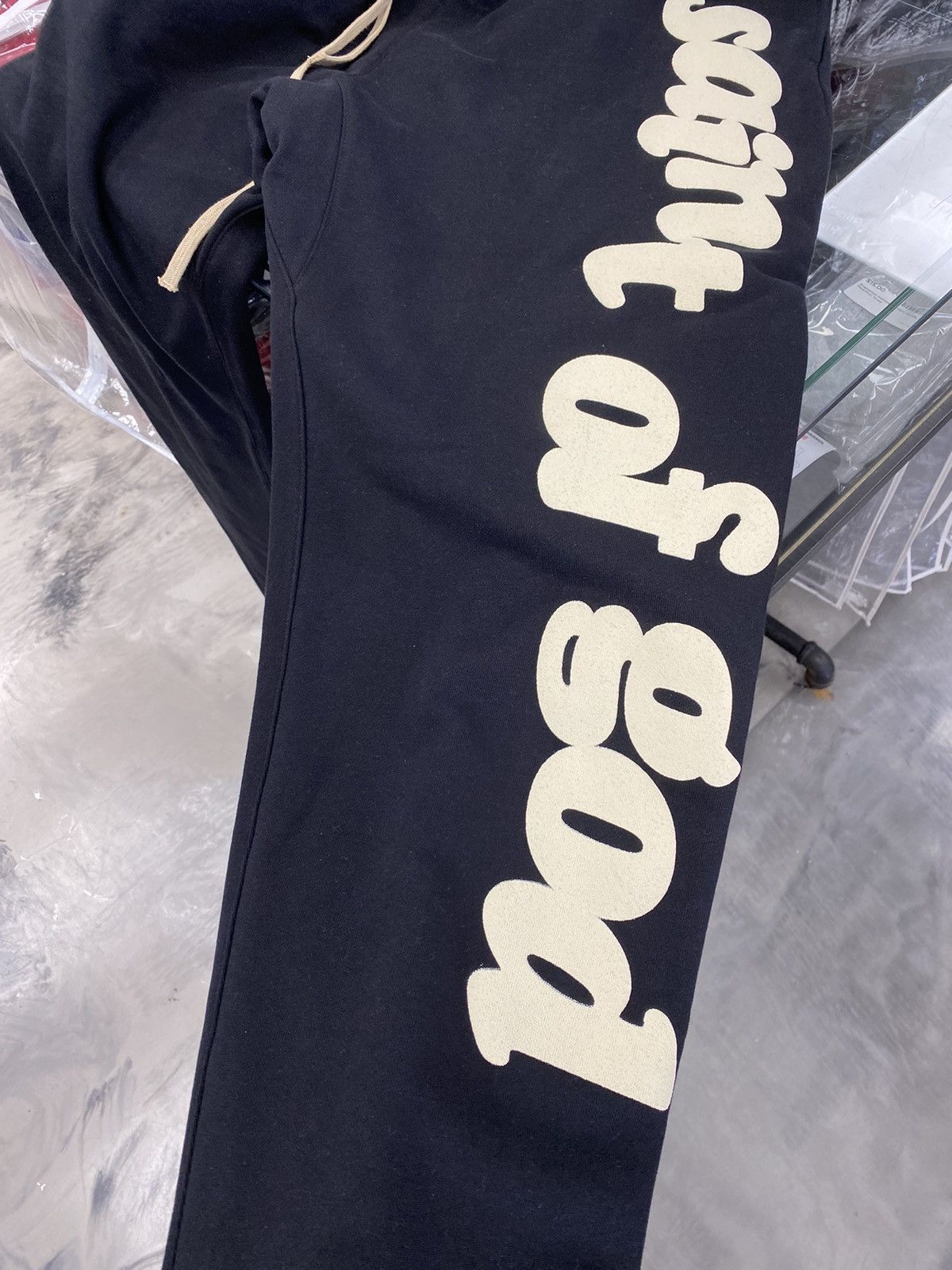 Fear of God × Saint Michael Saint Michael x fear of god Saint of God sweatpants black Size US 32 / EU 48 - 11 Thumbnail