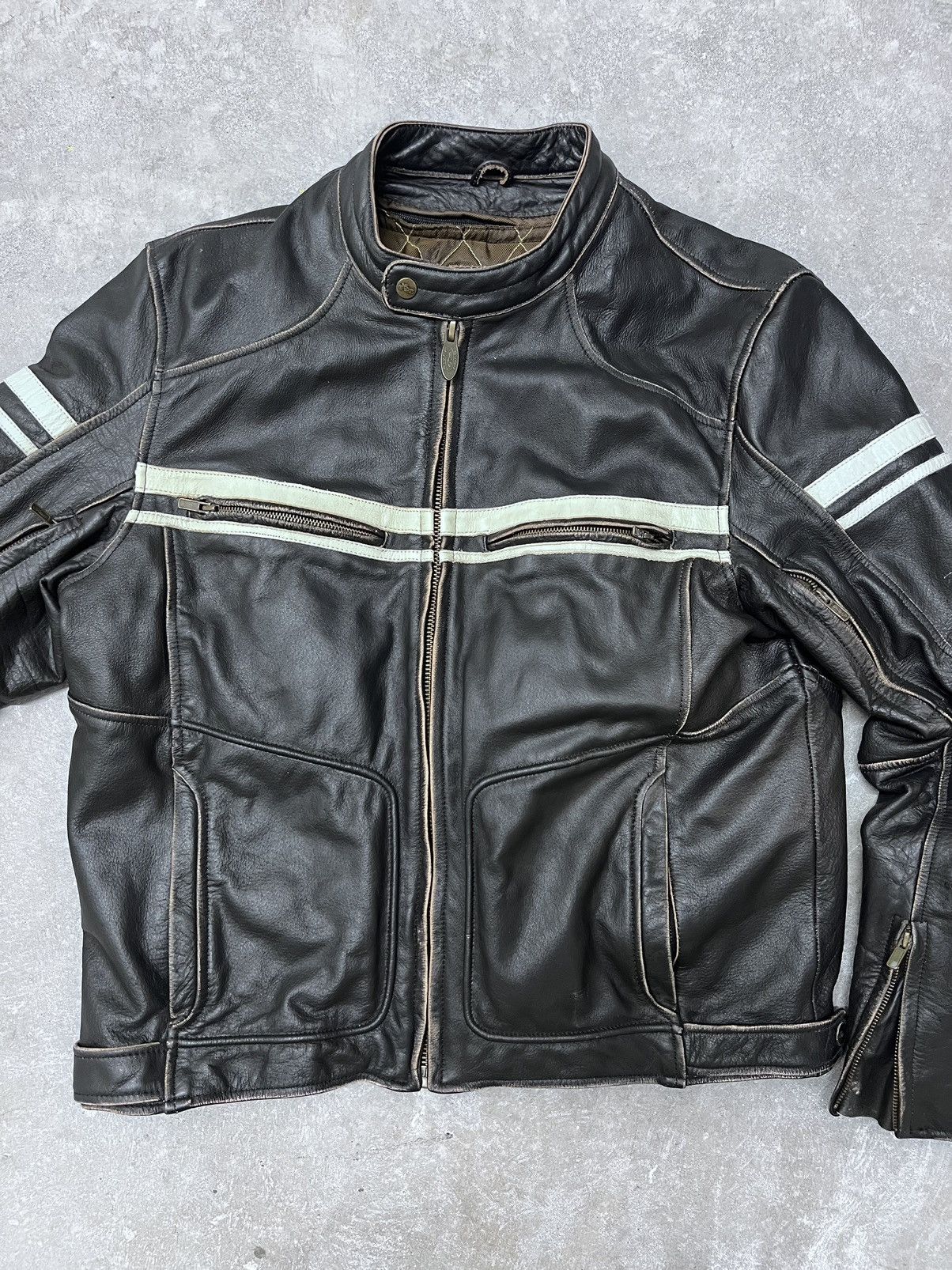 Other Genuine Leather Motorcycle Jacket - Size S fits M Size US S / EU 44-46 / 1 - 5 Thumbnail