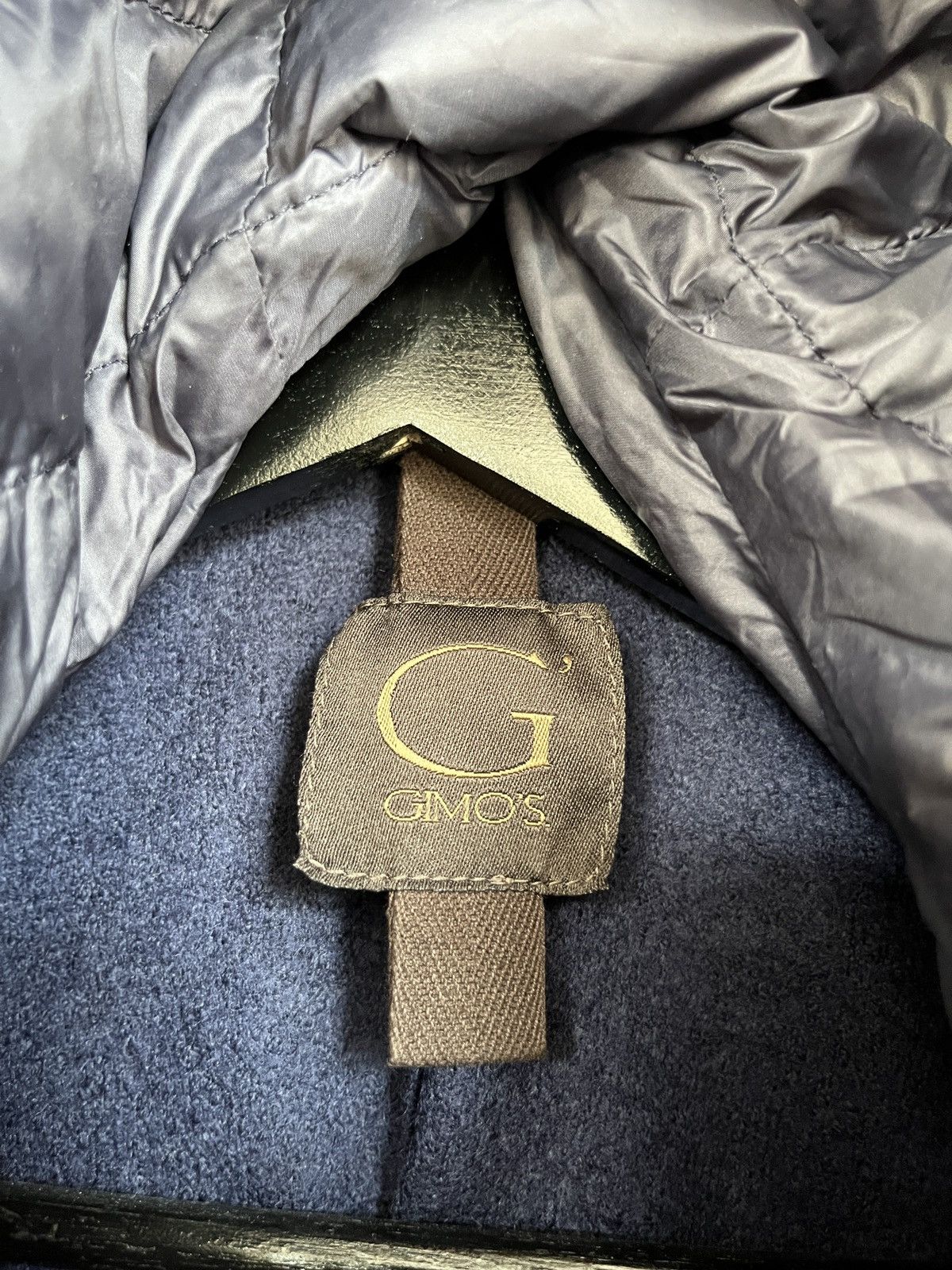 Gimo's Gimos Blue Wool Parka w/ Detachable Down Hood & Vest Size L / US 10 / IT 46 - 21 Thumbnail