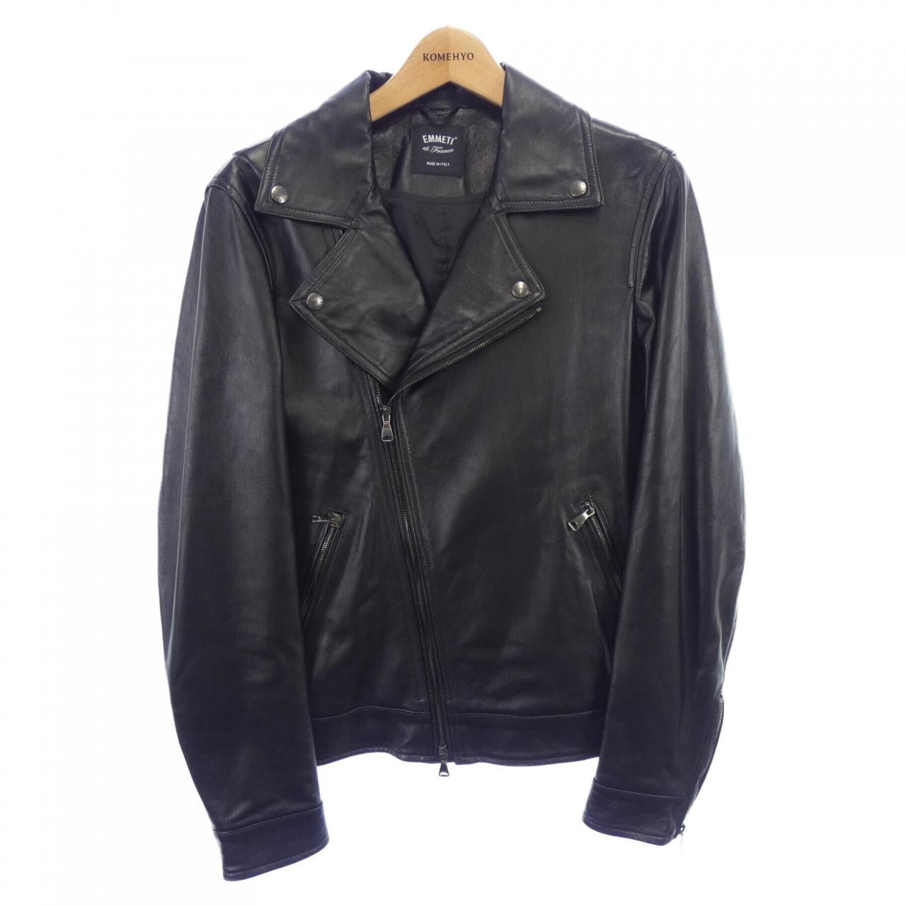 Other Other Emmeti Lamb Leather Jacket Leather Outerwear DUTY FREE for USA Size ONE SIZE - 1 Thumbnail
