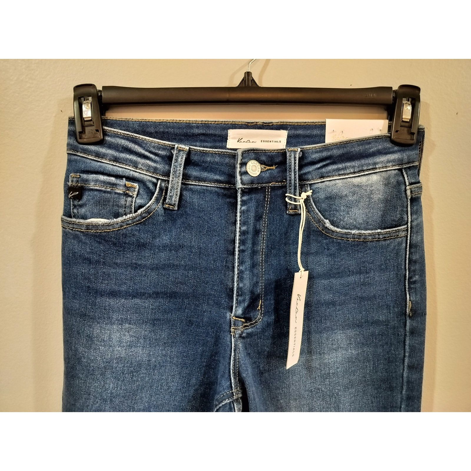 Other KanCan Essentials High Rise Bootcut Jeans Raw Hem 3/25 Size 25" / US 0 / IT 36 - 2 Thumbnail