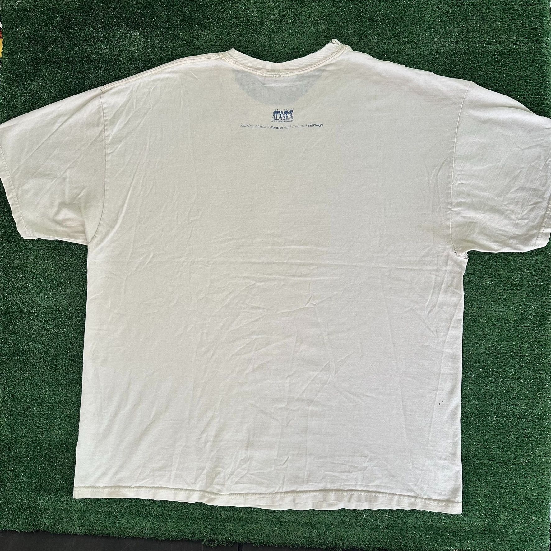 Vintage Vintage Y2K Yukon Delta Wildlife Refuge T-Shirt Gorpcore Ala Size US XL / EU 56 / 4 - 5 Thumbnail