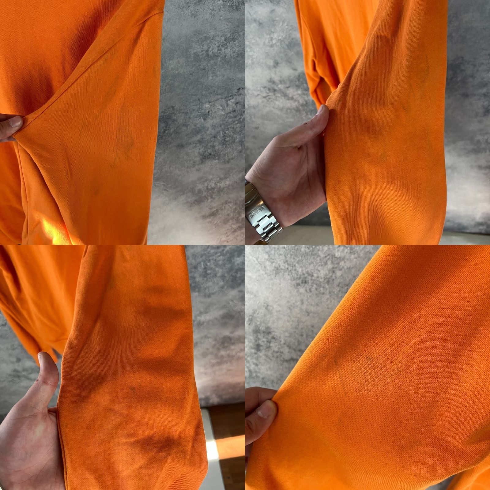 Diesel Diesel Sweatshirt Orange Logo Cotton Size 14 Womens Pullover Classic Bold Design Size XL / US 12-14 / IT 48-50 - 10 Thumbnail