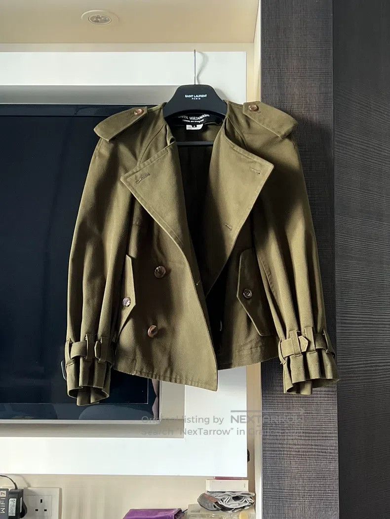 Junya Watanabe Junya Watanabe Lady's Short Military Trench Jacket Size S / US 4 / IT 40 - 1 Thumbnail