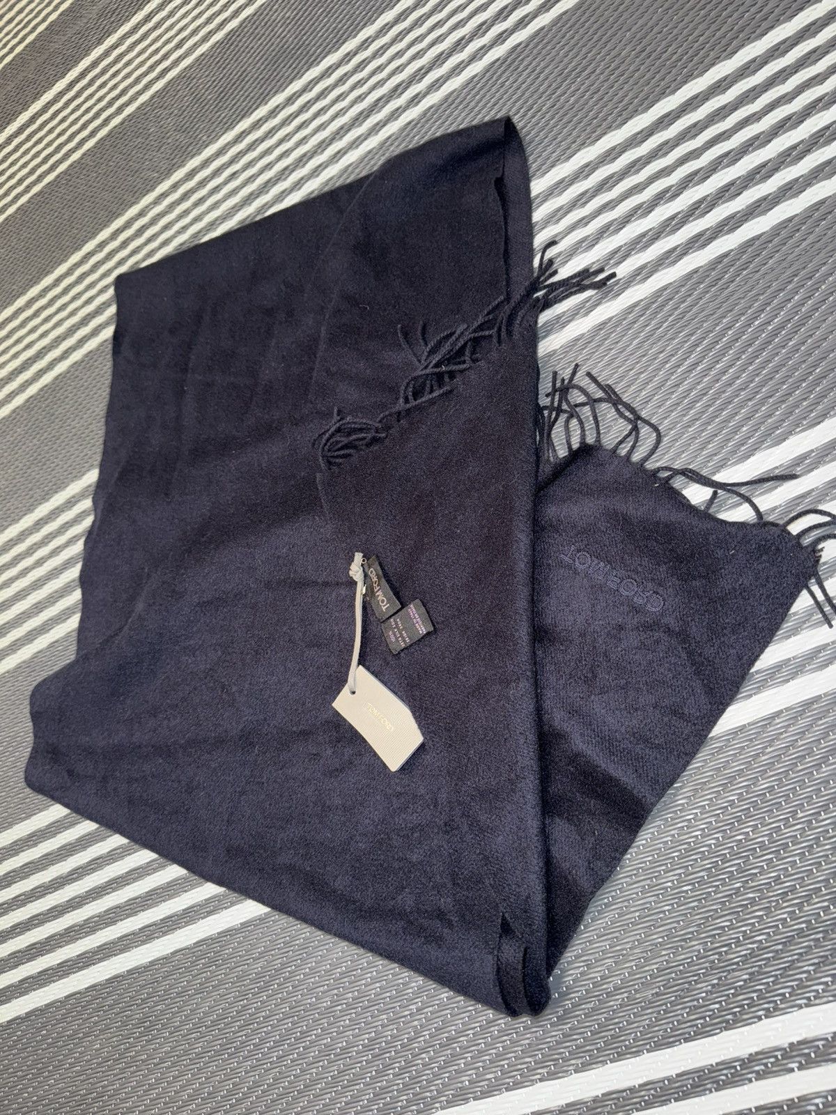 Tom Ford Tom Ford silver scarf Size ONE SIZE - 1 Thumbnail