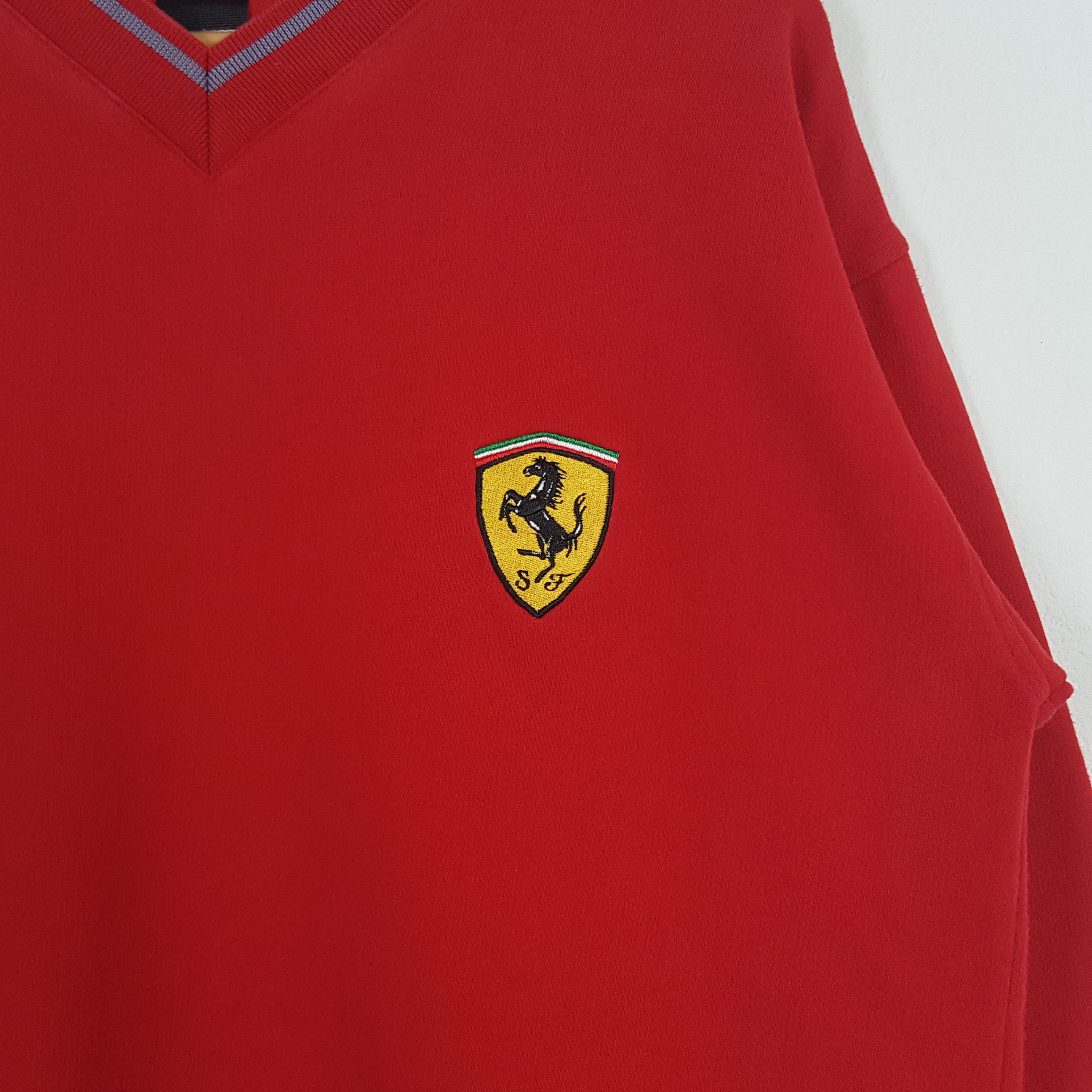 Ferrari × Vintage Vintage Ferrari Formula One Racing Team Sweatshirt Size US L / EU 52-54 / 3 - 2 Thumbnail