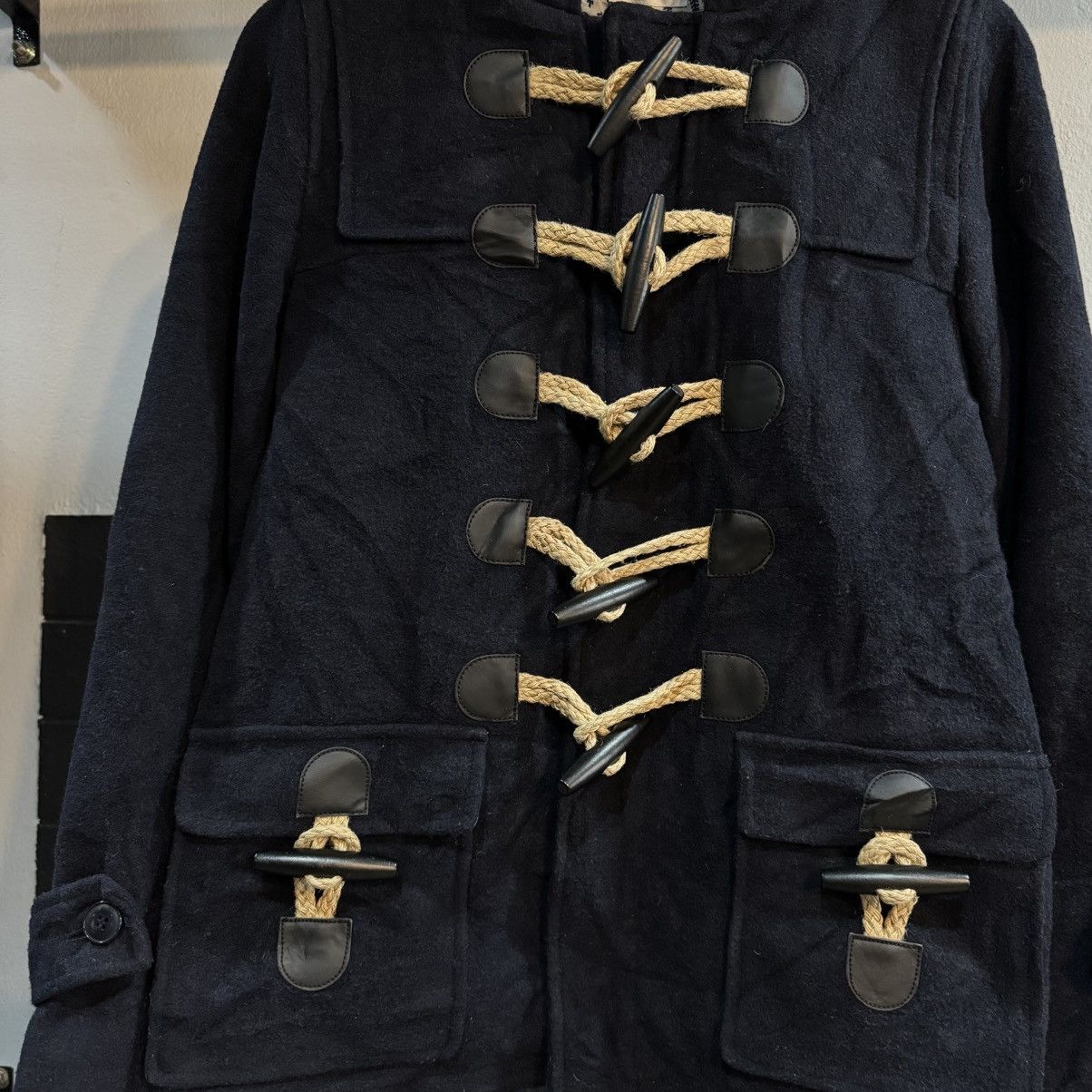 Issey Miyake × Ne-Net × Tsumori Chisato ISSEY MIYAKI NE-NET WOOL DUFFLE JACKET Size US M / EU 48-50 / 2 - 4 Thumbnail