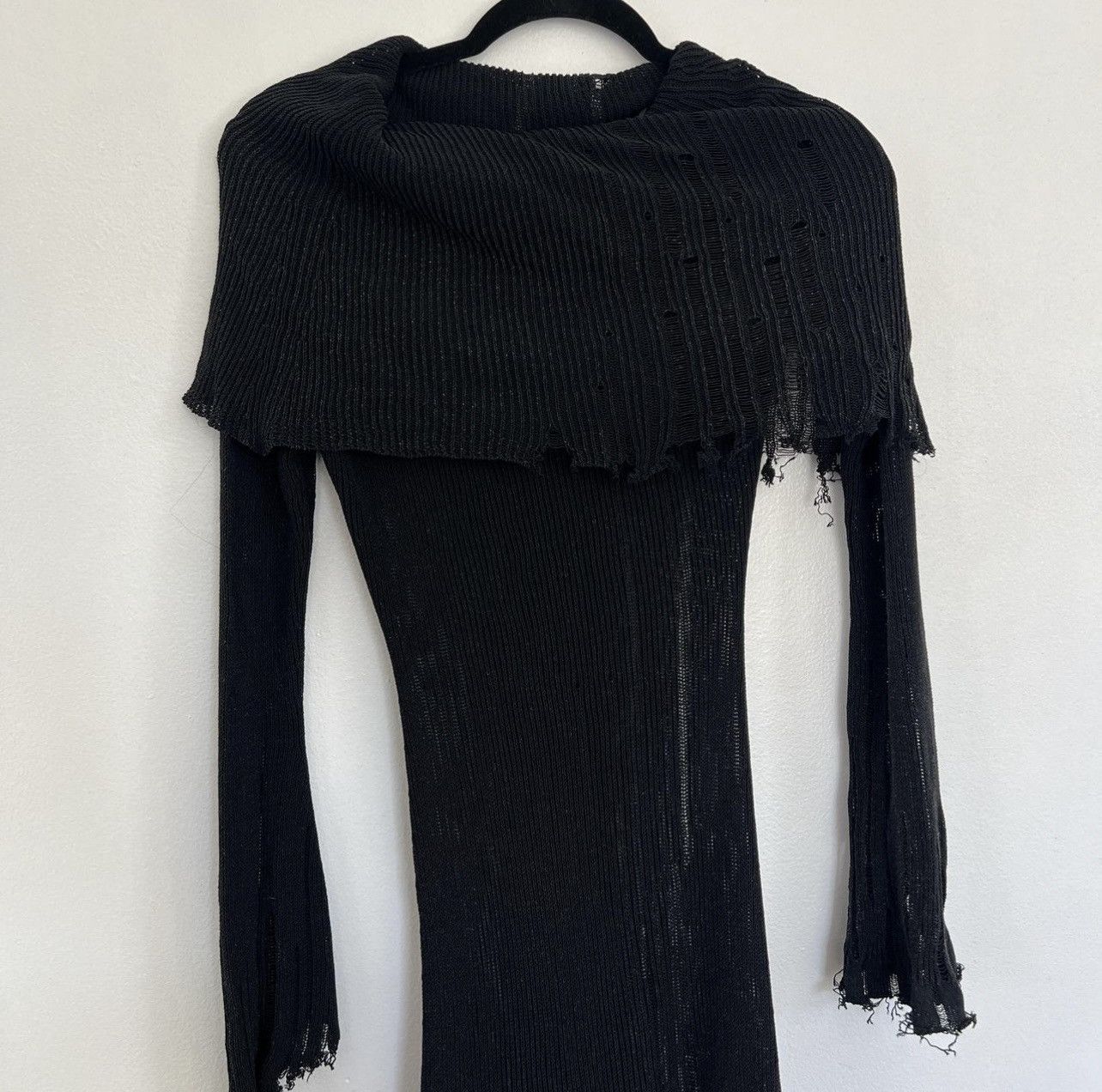 Acne Studios Acne Studios Open Knit Dress Size S / US 4 / IT 40 - 15 Thumbnail