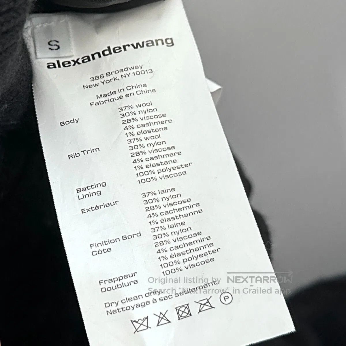 Alexander Wang Alexander Wang Knit Quilted Short Coat. Size S / US 4 / IT 40 - 5 Thumbnail
