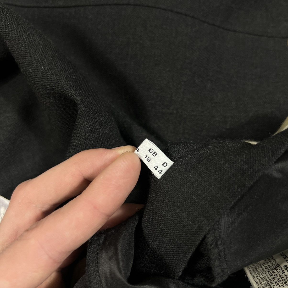Armani Vintage Y2K Armani Jeans Luxury Flared Wide Classic Pants Size 29" - 18 Thumbnail
