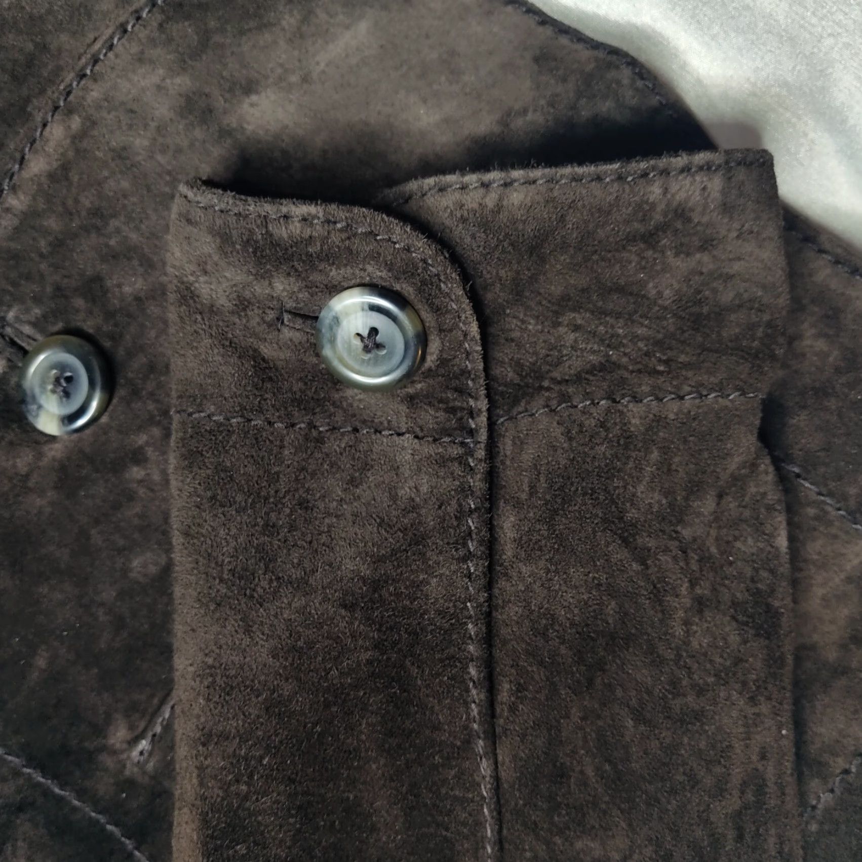 Alfani ALFANI Women Petites Large Brown Removable Fur Collar Leather Jacket EUC Jacket Womens Petites Brown Removable Fur Collar Leather Jacket ALFANI Size L / US 10 / IT 46 - 6 Thumbnail
