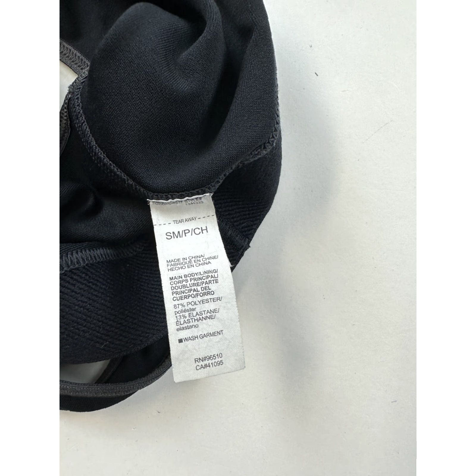 Under Armour Under Armour Sports Bra Women’s Small Black Sleeveless Big Logo Size ONE SIZE - 6 Thumbnail