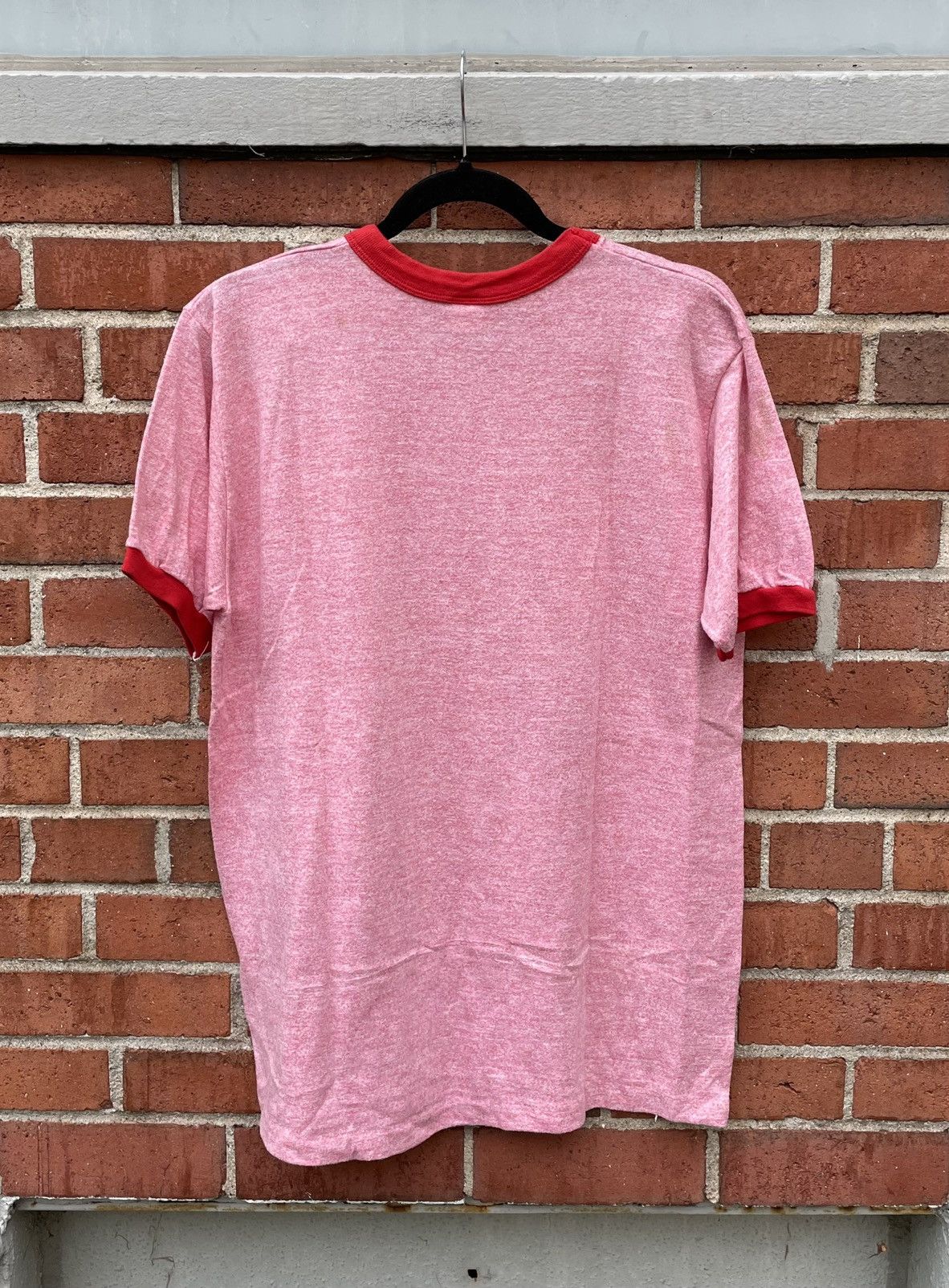 Other Vintage 70s/80s Racing Red Fire truck Glitter Graphic Ringer Size US XL / EU 56 / 4 - 4 Thumbnail