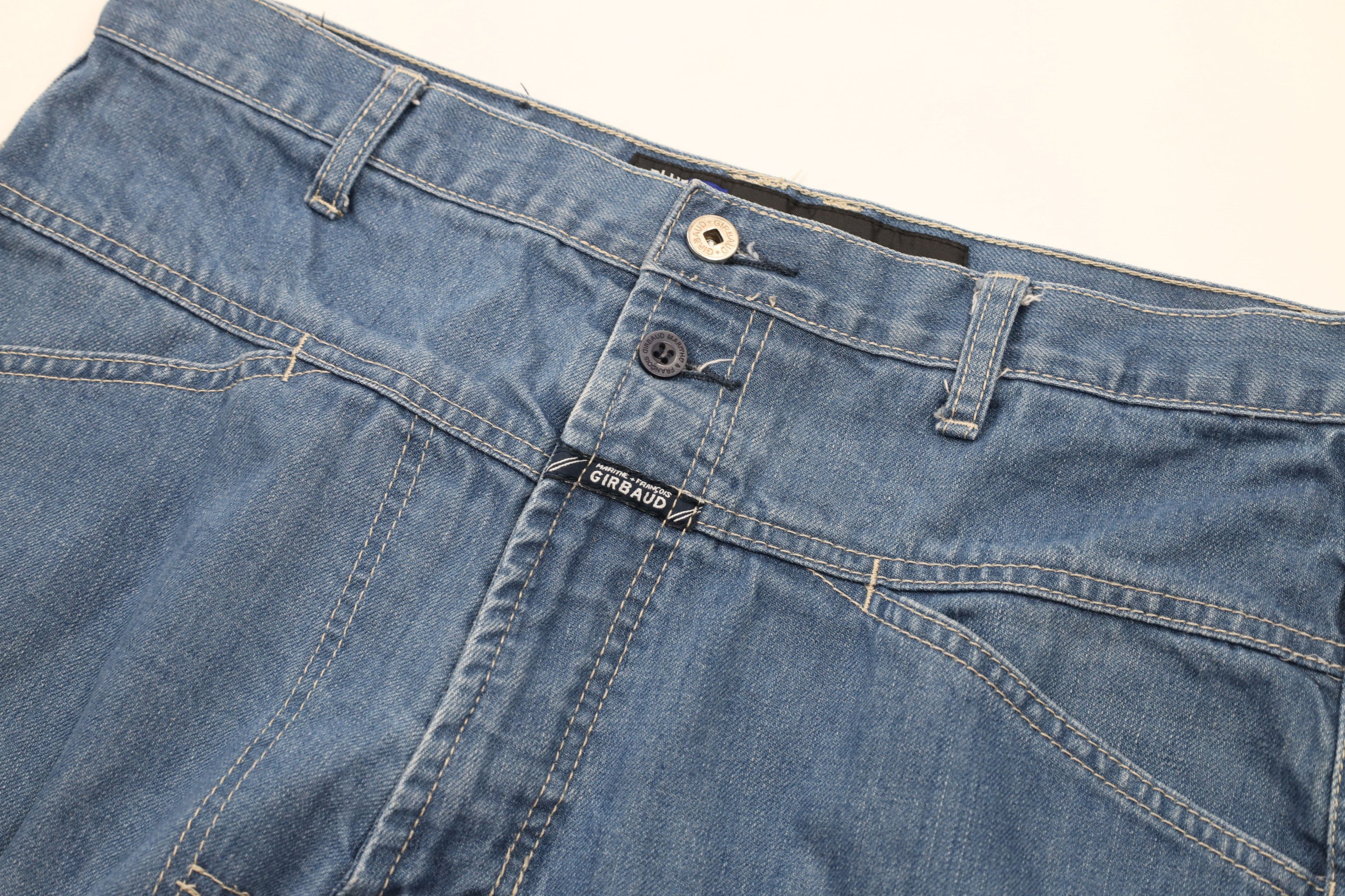 Marithe + Francois Girbaud × Vintage Vintage 90s Marithe Francois Girbaud Wide Leg Denim Jeans Size US 36 / EU 52 - 8 Thumbnail