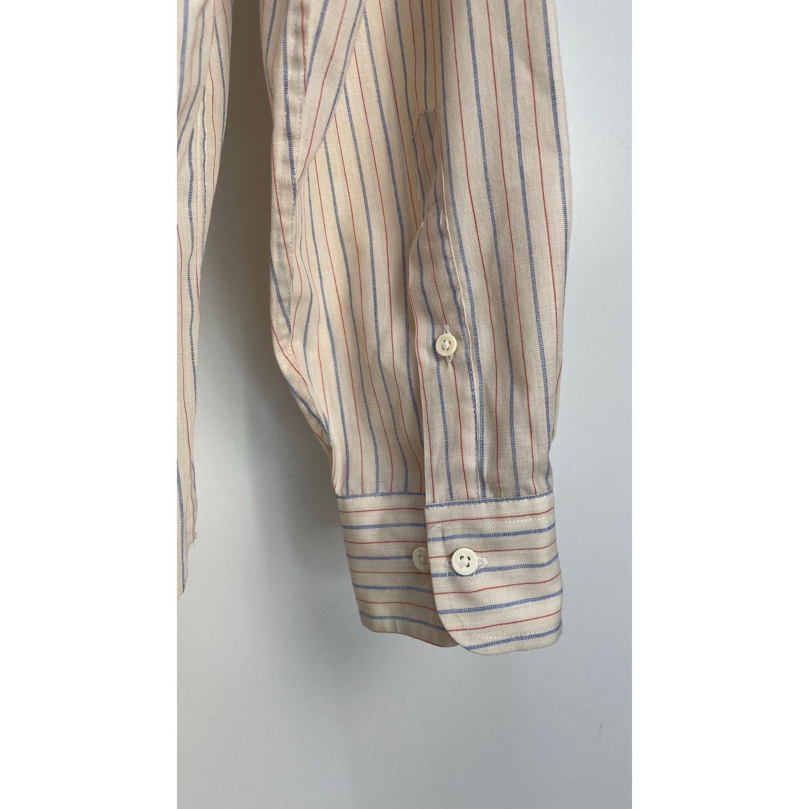 Chaps × Ralph Lauren × Vintage Vintage Ralph Lauren Chaps Button Up Shirt Striped Size US M / EU 48-50 / 2 - 6 Thumbnail