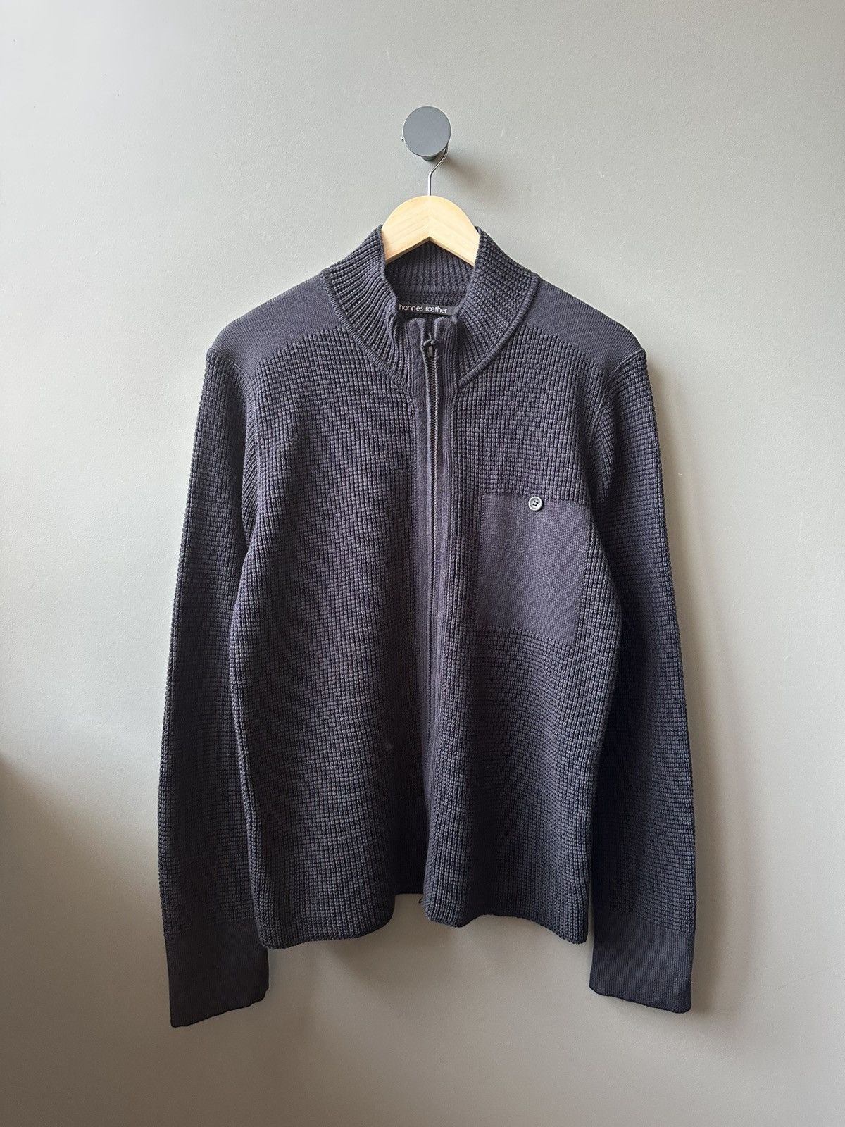 hannes roether Hannes Roether Knit Zip Wool Sweater Size XS Size US XS / EU 42 / 0 - 1 Thumbnail