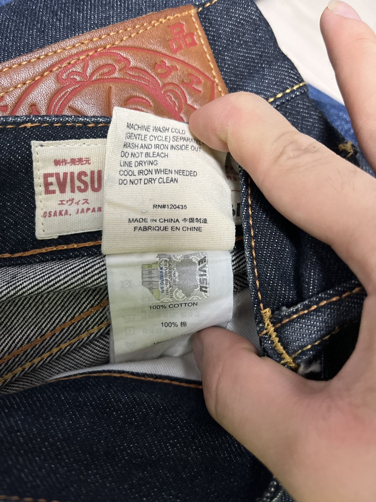Evisu Evisu denim pants rare Size US 34 / EU 50 - 6 Thumbnail