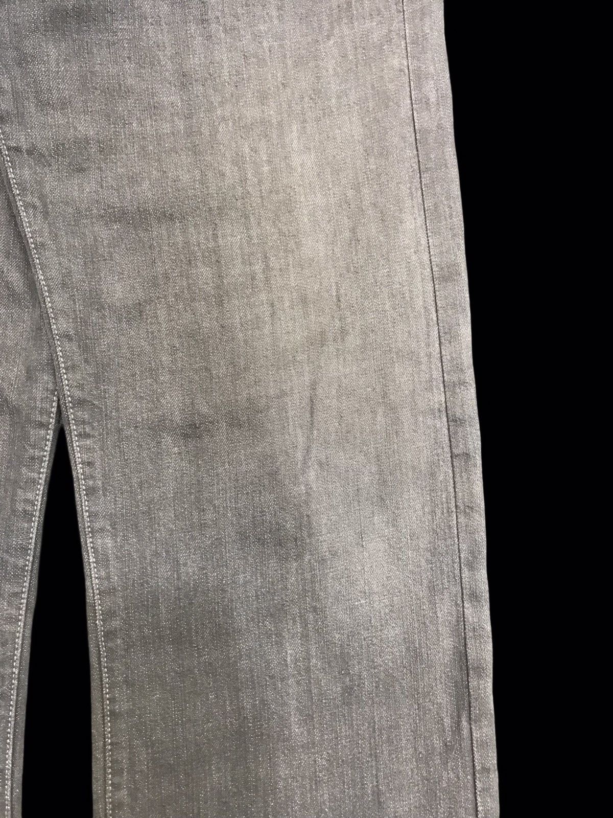 Japanese Brand 💥90s Style💥MODEST GOVERN REGULAR GREY JAPAN DENIM F400 Size US 29 - 5 Thumbnail