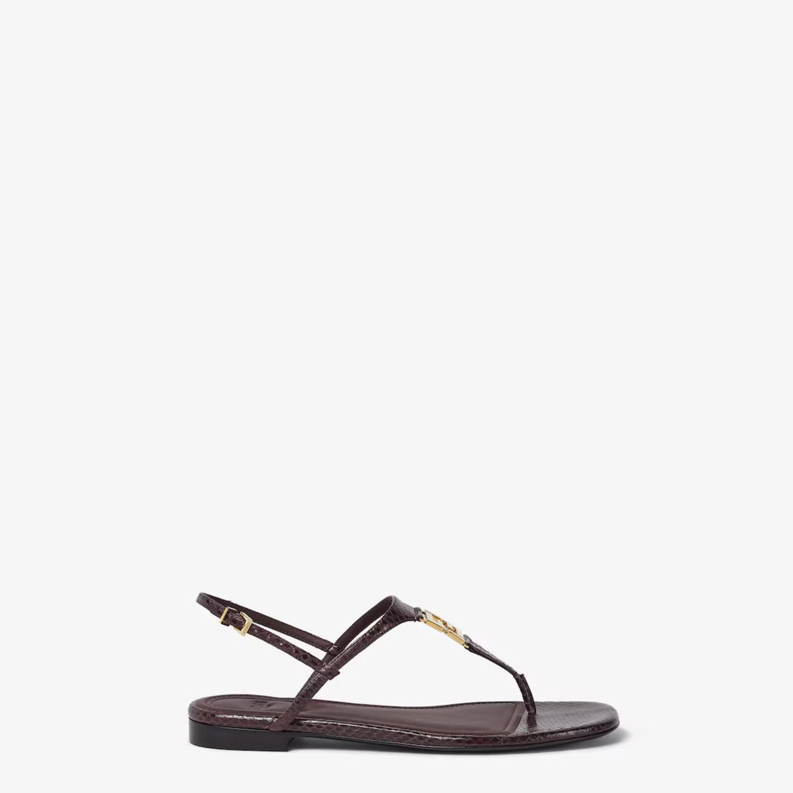 Fendi Fendi FFold Thong Sandals Size US 7.5 / IT 37.5 - 1 Thumbnail