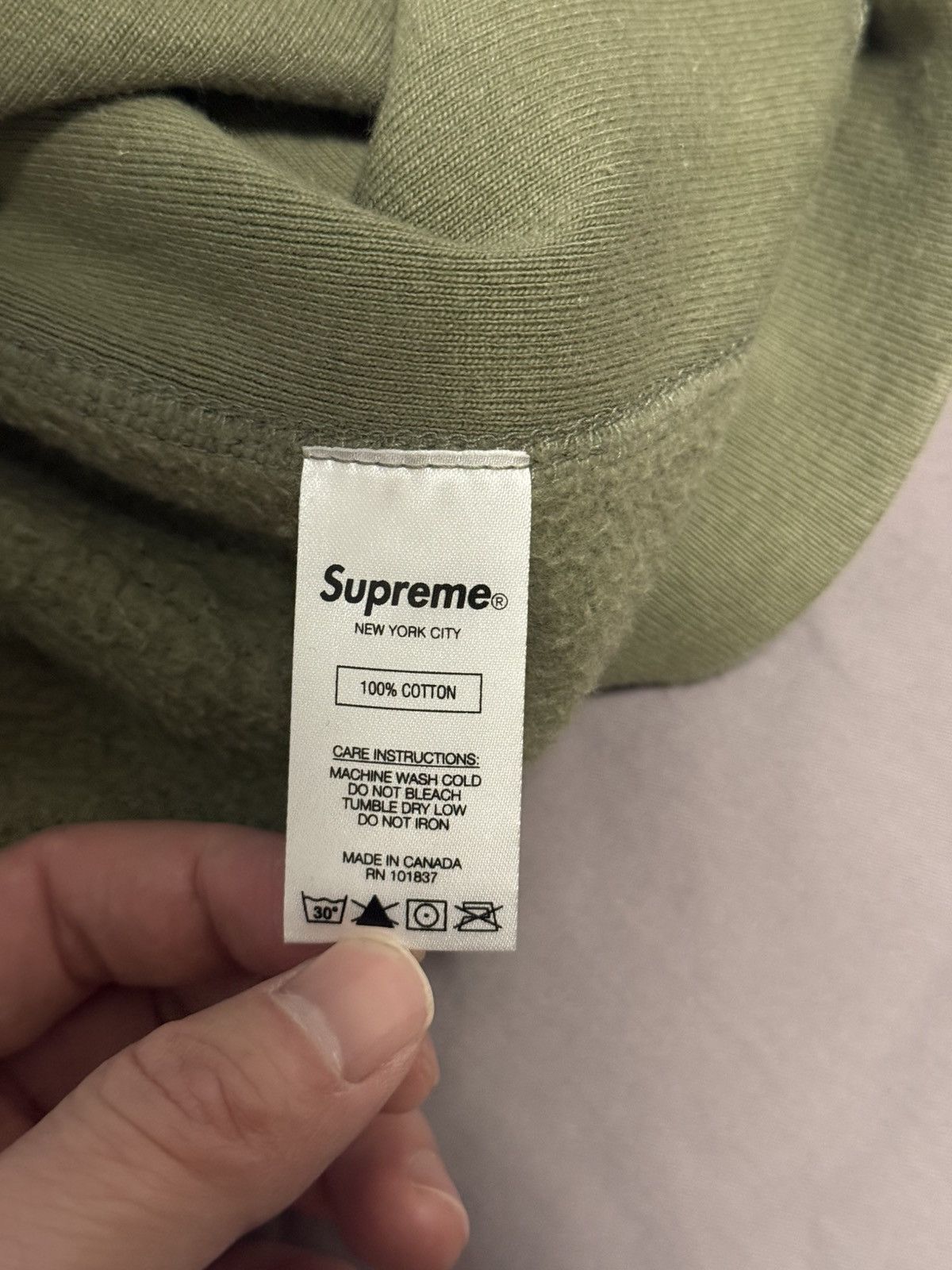 Supreme Supreme Olive cross box logo hooded sweatshirt hoodie Size US M / EU 48-50 / 2 - 6 Thumbnail