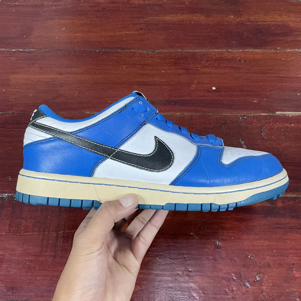 Nike Dunk Low NG Golf White Blue 2012 Size US 8 / EU 41 - 2 Thumbnail