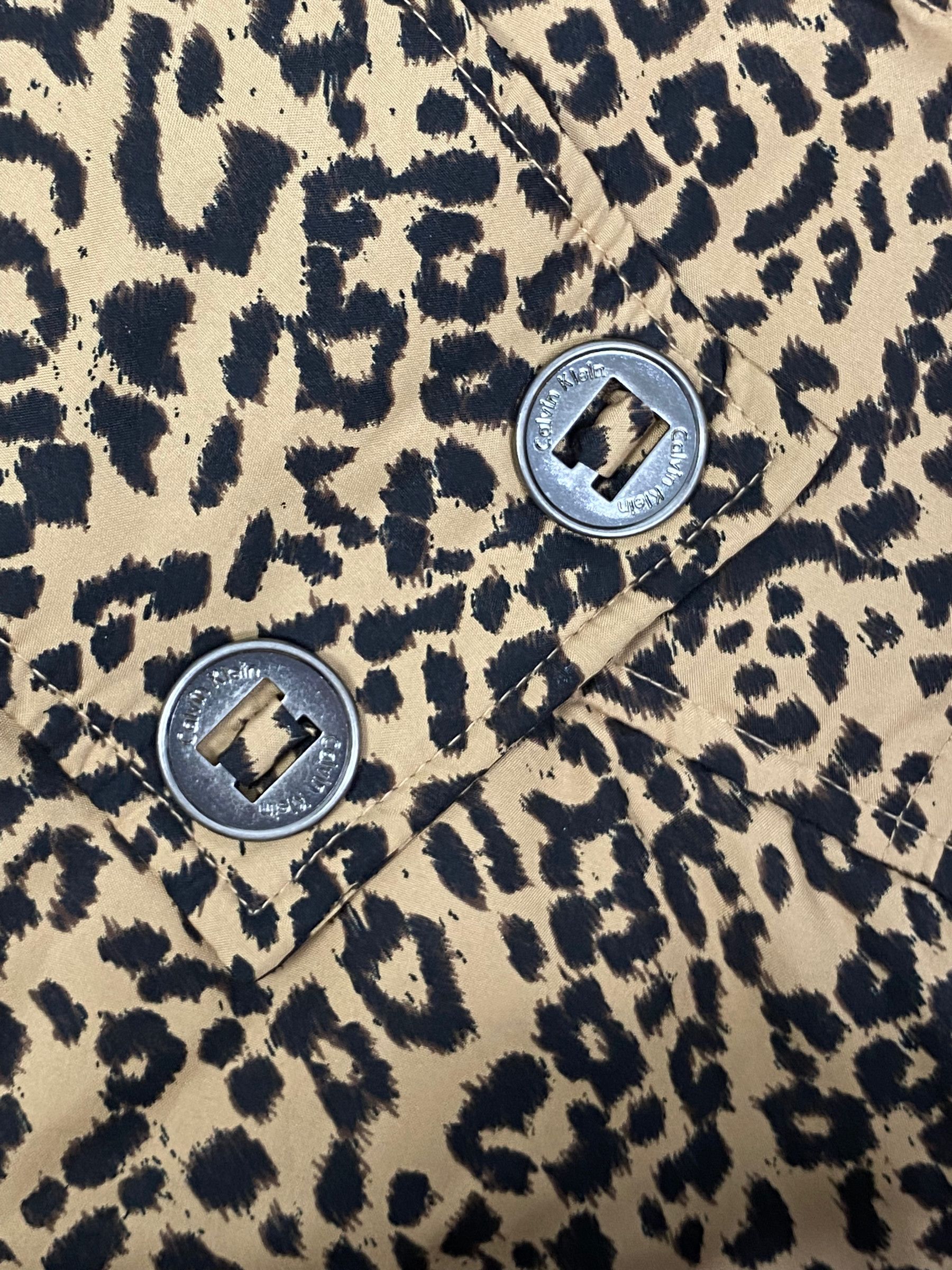 Calvin Klein Calvin Klein Leopard Printed Down Jacket size XS Size XS / US 0-2 / IT 36-38 - 13 Thumbnail