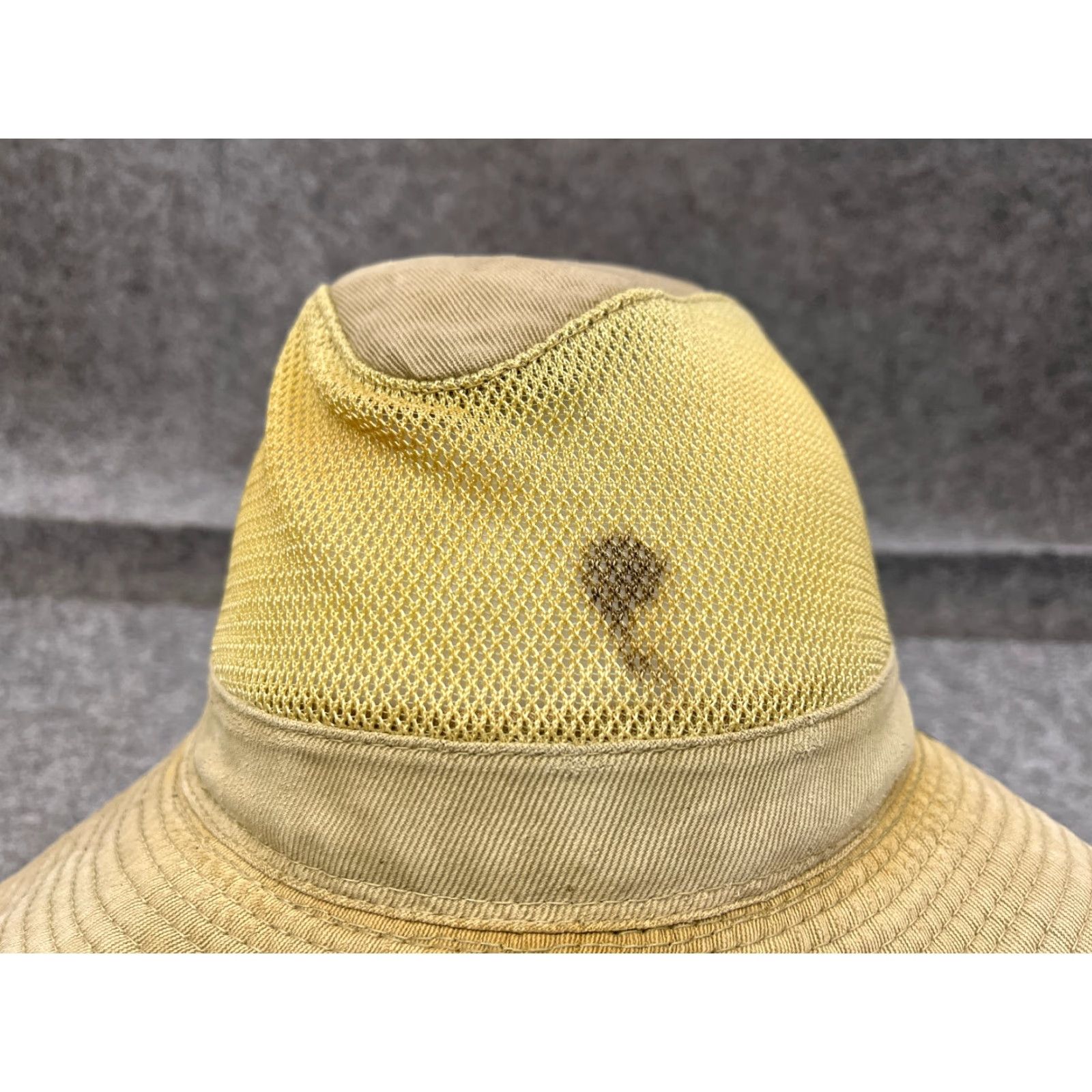 Vintage Dorfman Pacific Bucket Hat Adult Large Beige 100% Cotton Knit Breathable Fishing Hunting Camping Logo Men Hat Size ONE SIZE - 2 Thumbnail