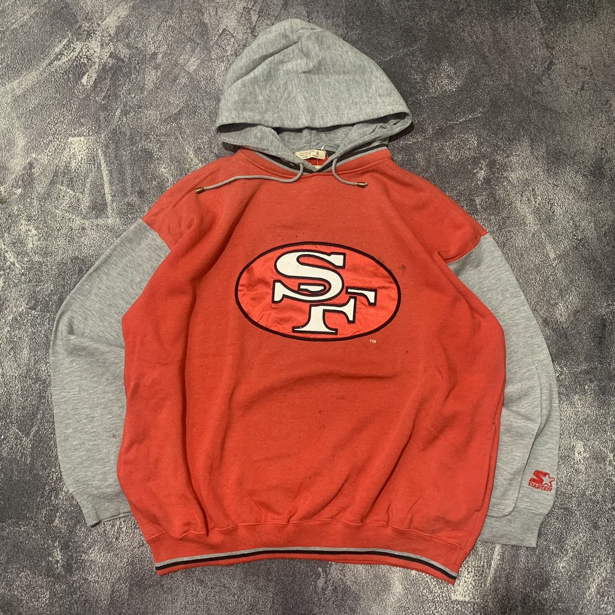 Starter Hoodies starter X NFL san francisco 49ers vintage Size US XL / EU 56 / 4 - 1 Thumbnail