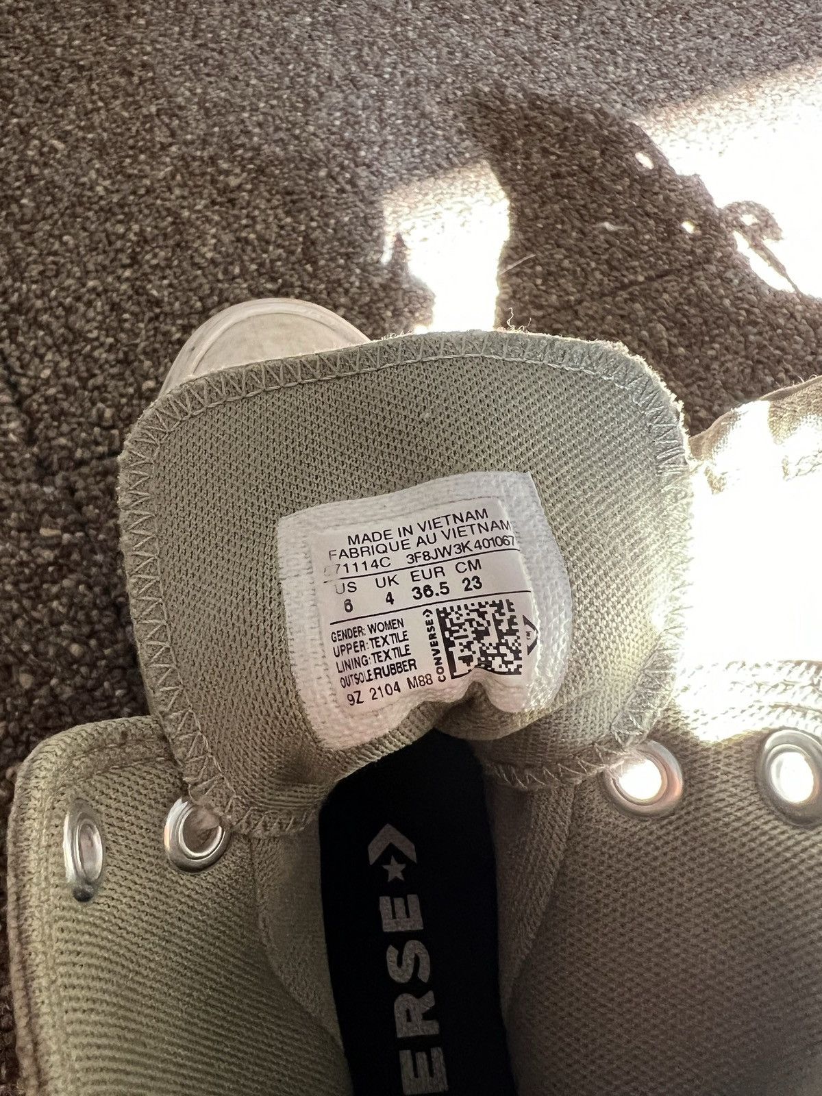 Converse Converse Chuck Taylor All Star Lugged Platform Olive Size US 6 / IT 36 - 5 Thumbnail