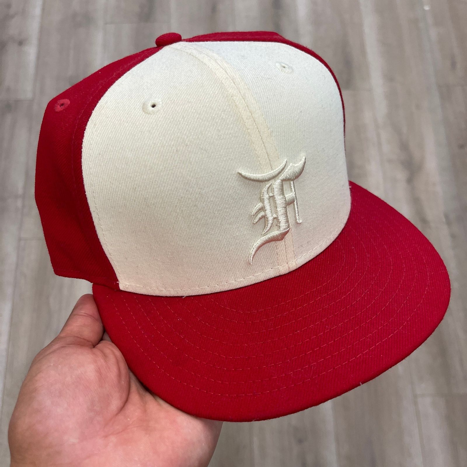 帽子 fear of god essentials NEW ERA 7 1/2 New ERA Fear of God Essentials 59FIFTY Hat Fitted Orange 7 1