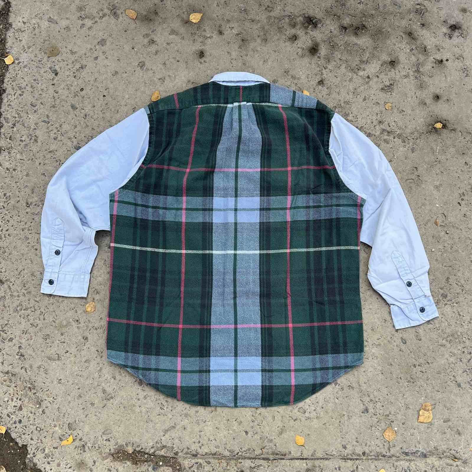 Polo Ralph Lauren × Vintage Vintage Polo Sport Flannel Shirt 90s Sz XL Size US XL / EU 56 / 4 - 3 Thumbnail