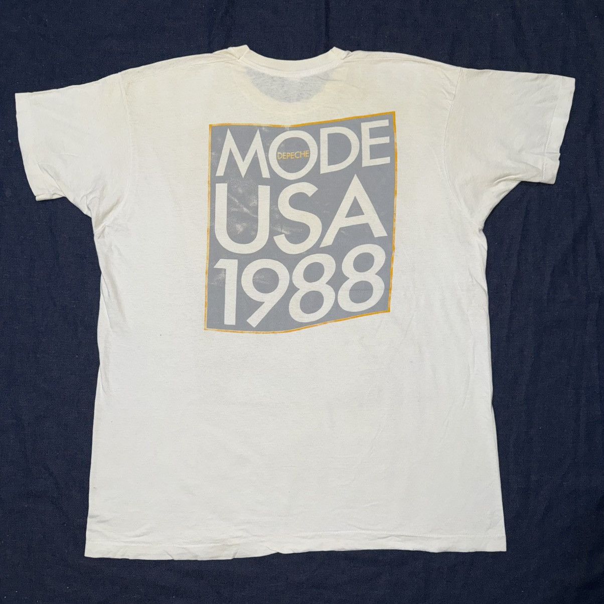 Band Tees VINTAGE 80S DEPECHE MODE T-SHIRT Size US XXL / EU 58 / 5 - 2 Thumbnail