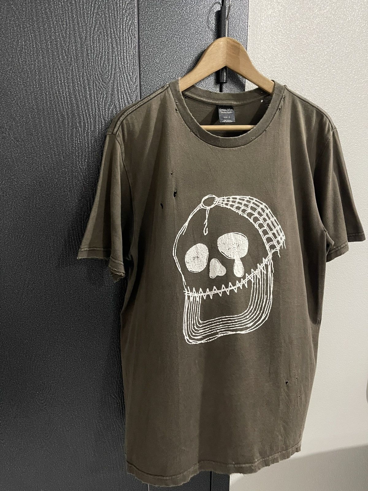 Number (N)ine S/S04 Number Nine Skull Heart Tears Tee Size US L / EU 52-54 / 3 - 3 Thumbnail