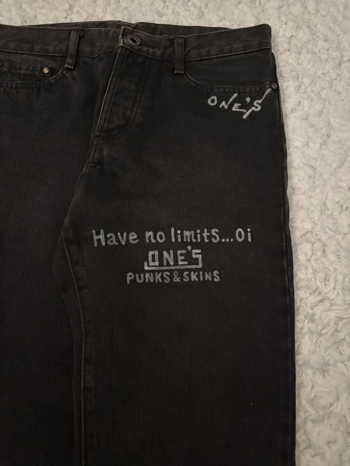 5351 POUR LES HOMMES 5351 Pour Les Hommes One’s Punks & Skins Denim Size US 29 - 2 Thumbnail