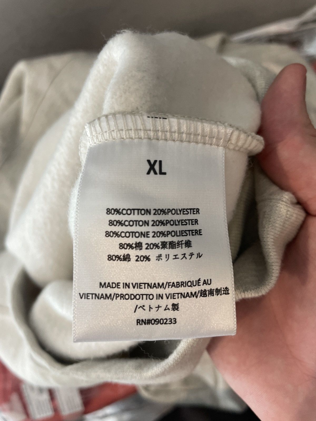 Essentials × Fear of God Fear of God Essentials Oatmeal Core Hoodie XL Size US XL / EU 56 / 4 - 6 Thumbnail