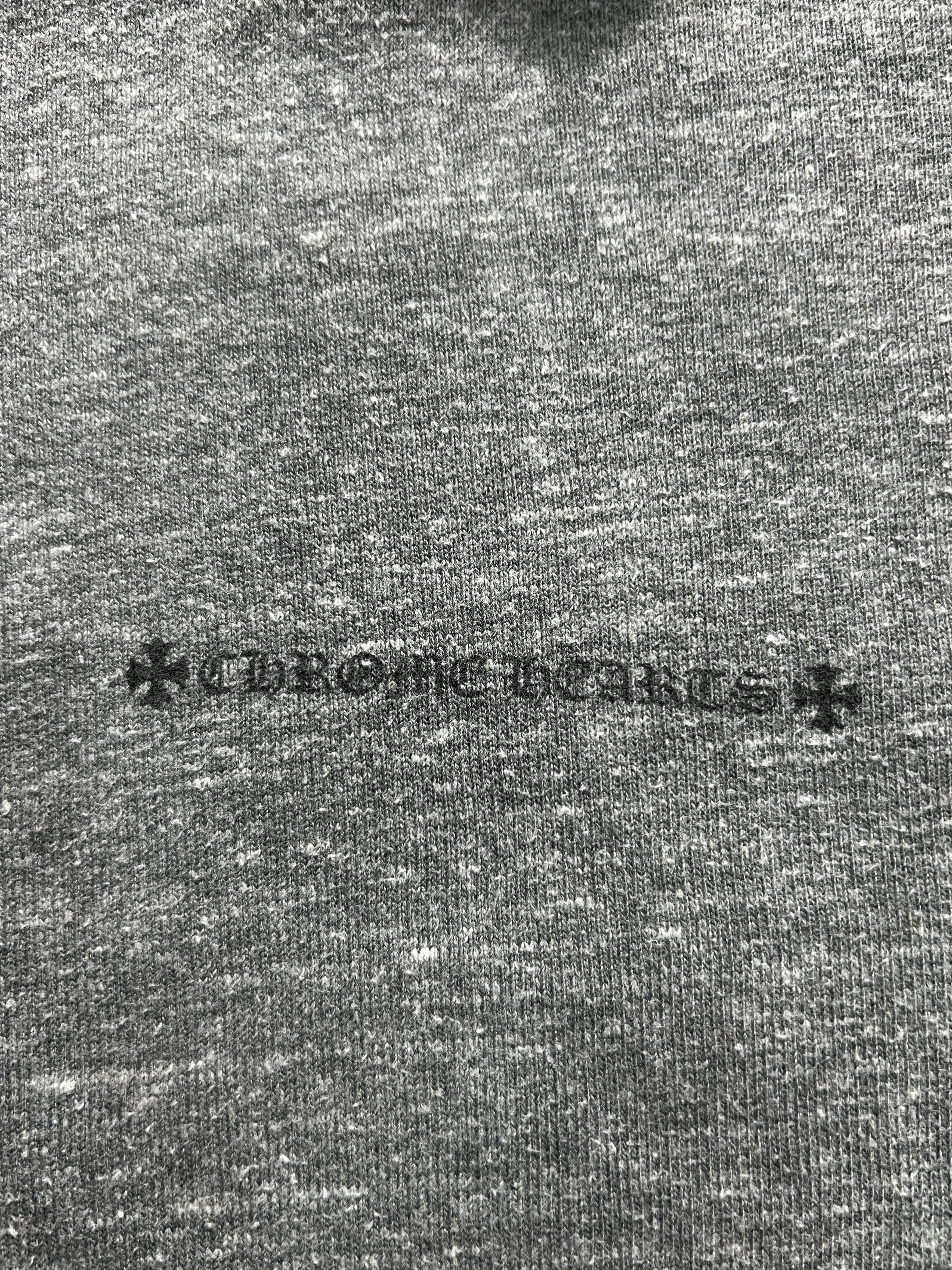 Chrome Hearts Chrome Hearts Dagger Zip Hoodie Gray Crest Logo S Size US S / EU 44-46 / 1 - 7 Thumbnail