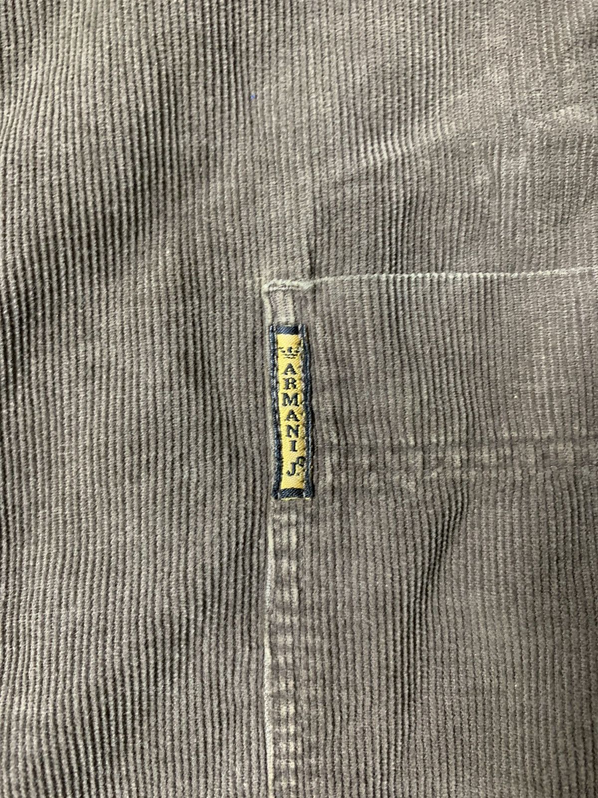 Armani 1990s Armani Jeans Double Pocket Oversized Corduroy Shirt Size US XL / EU 56 / 4 - 5 Thumbnail