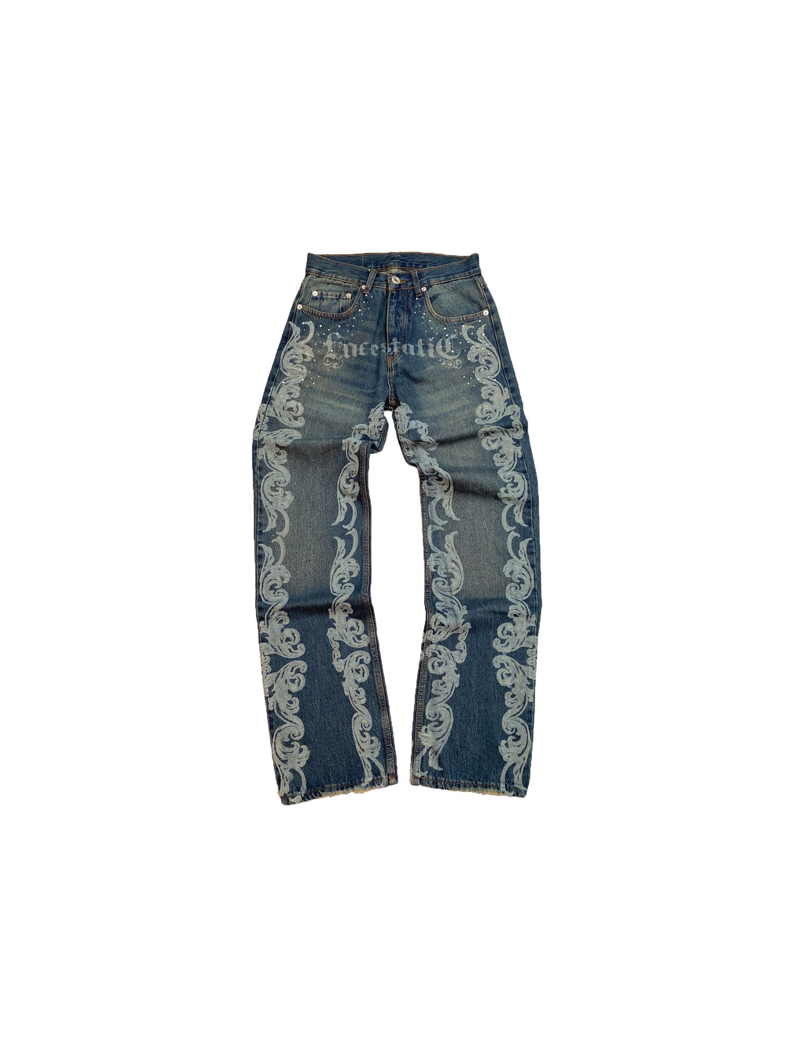 Designer Western Jeans Size 24" / US 00 / IT 34 - 1 Thumbnail