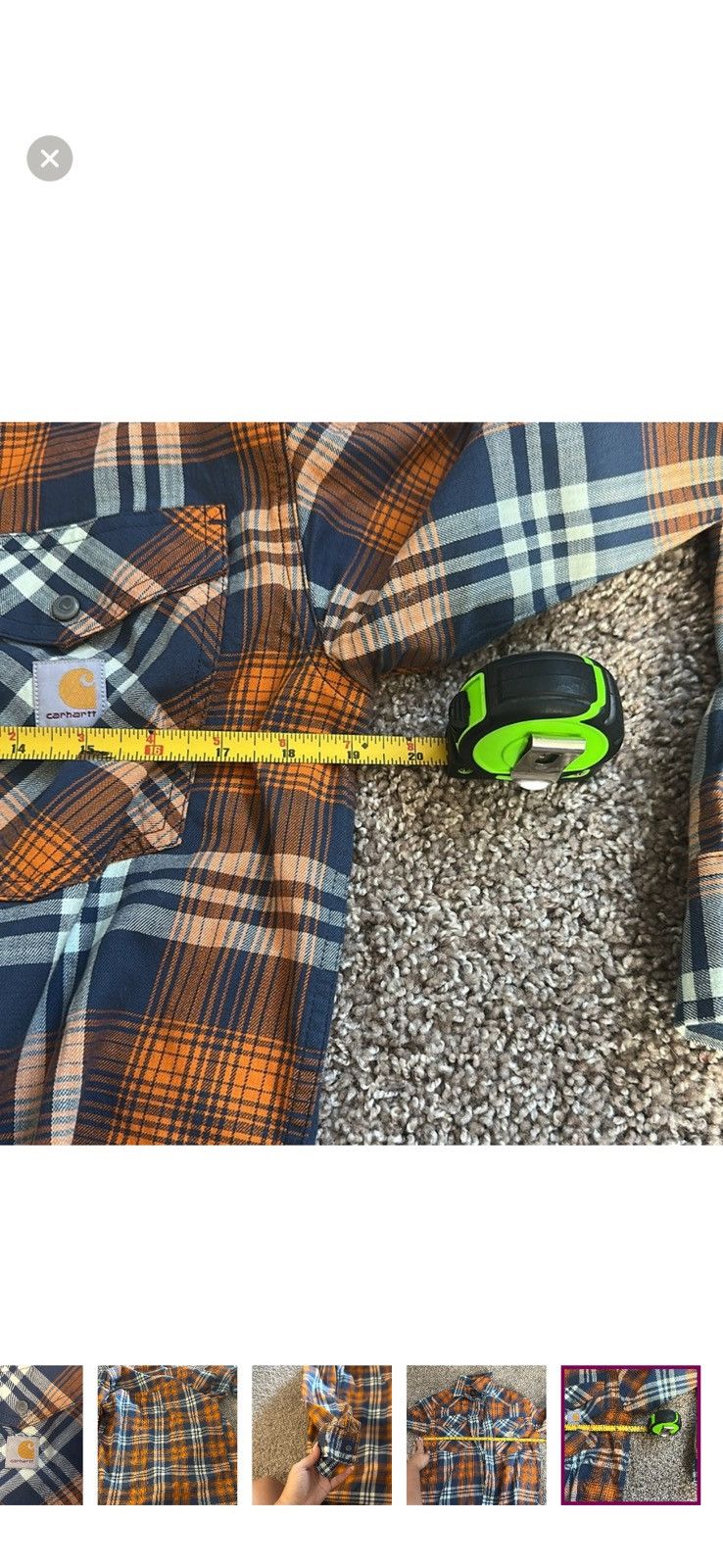 Carhartt Carhartt flannel Size M / US 6-8 / IT 42-44 - 7 Thumbnail