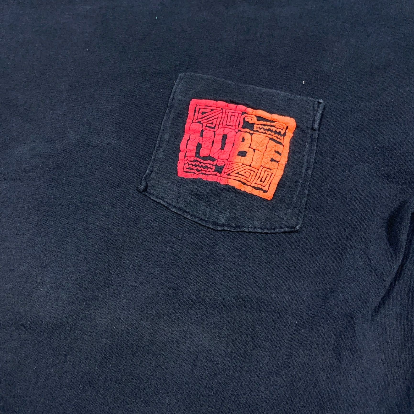 Vintage VINTAGE Hobie Shirt Men 3XL Black Pocket T Surfing 90s Single Stitch Size US XXL / EU 58 / 5 - 5 Thumbnail