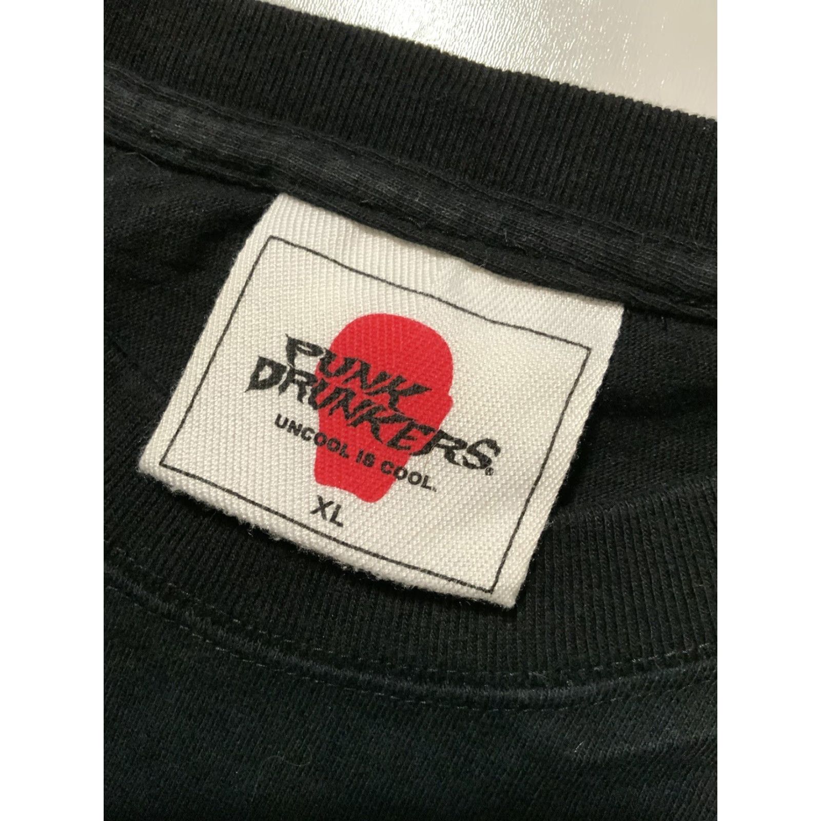 Vintage VINTAGE Punk Drunkers Heroes Munchie Samenchu Shark Sofubi Japan Exclusive T-Shirt XL Black Mens Size US XL / EU 56 / 4 - 6 Thumbnail