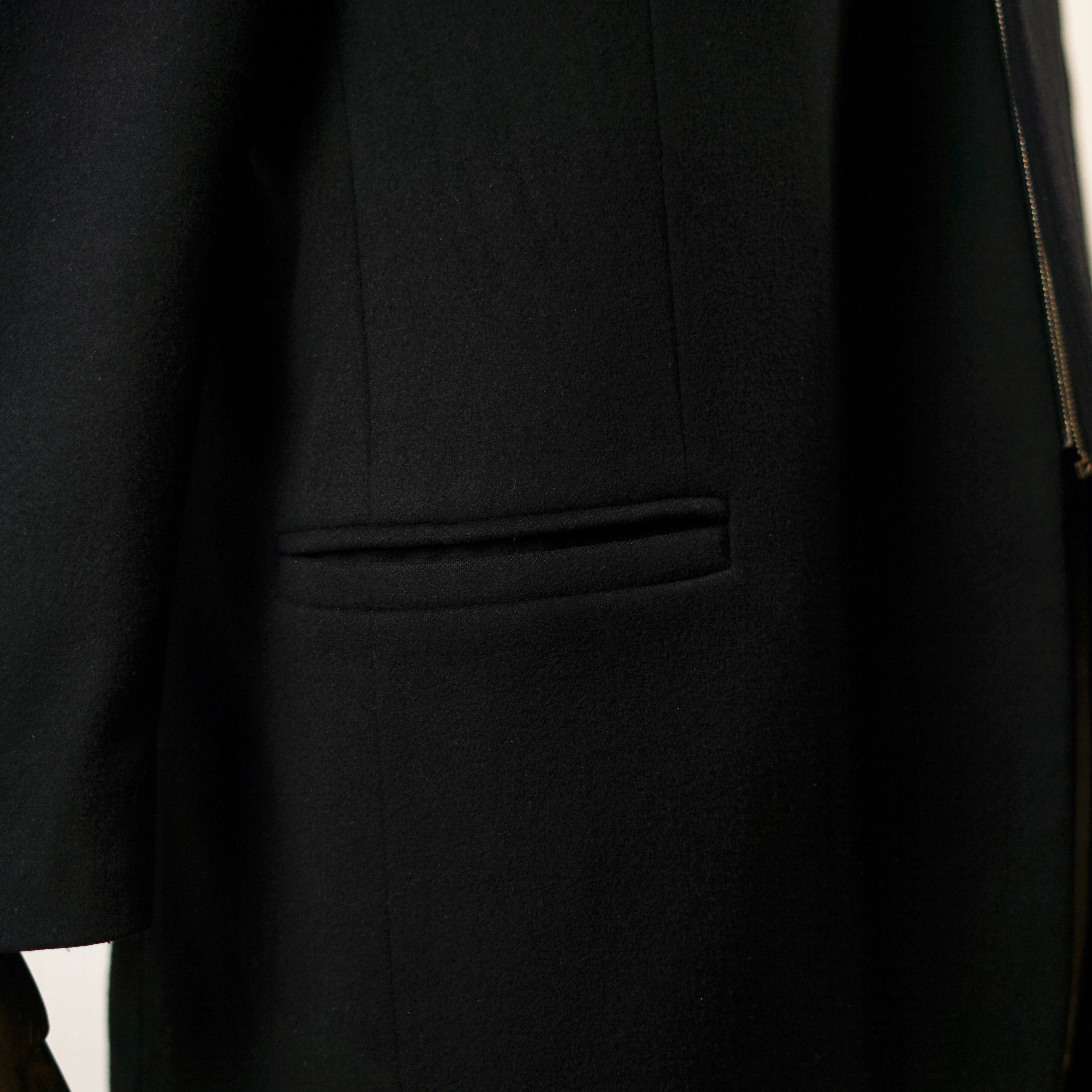 Versace Wool Cashmere Zip-Front Blazer Size 52R - 6 Thumbnail