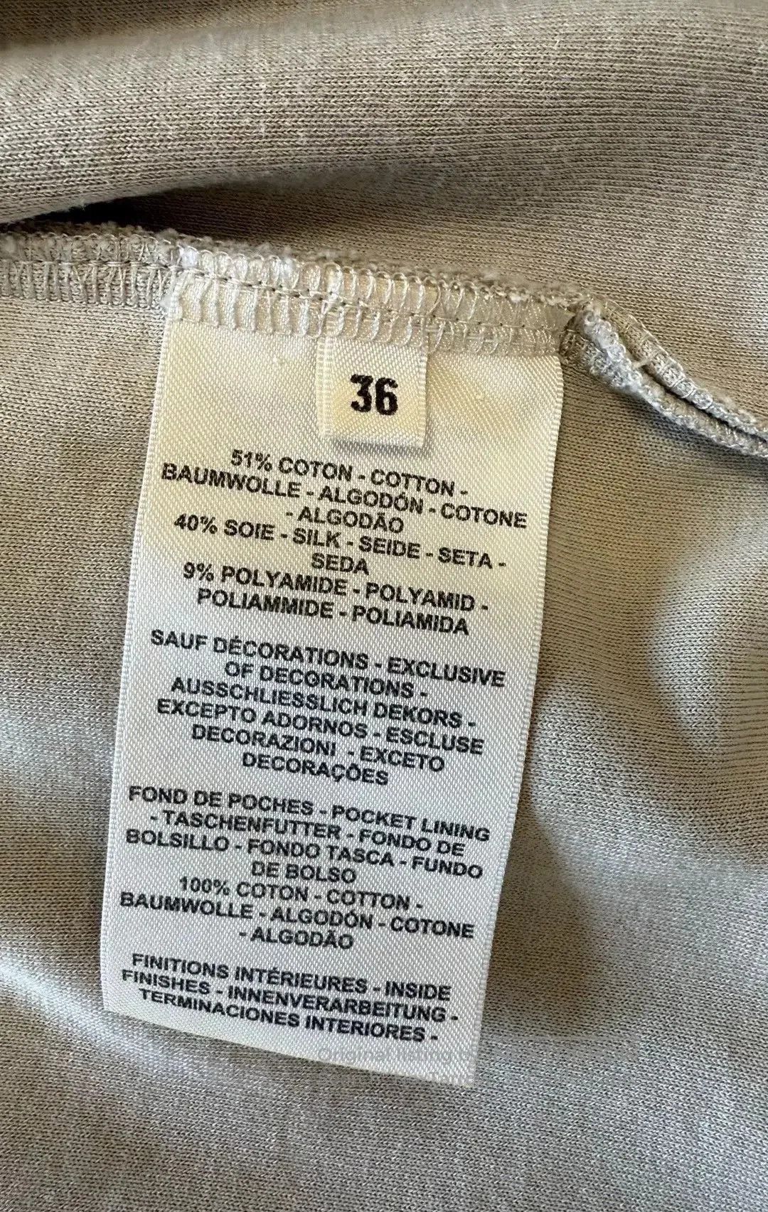 Hermes Hermes Gray Slim Fit Sweatshirt. Size US XS / EU 42 / 0 - 4 Thumbnail