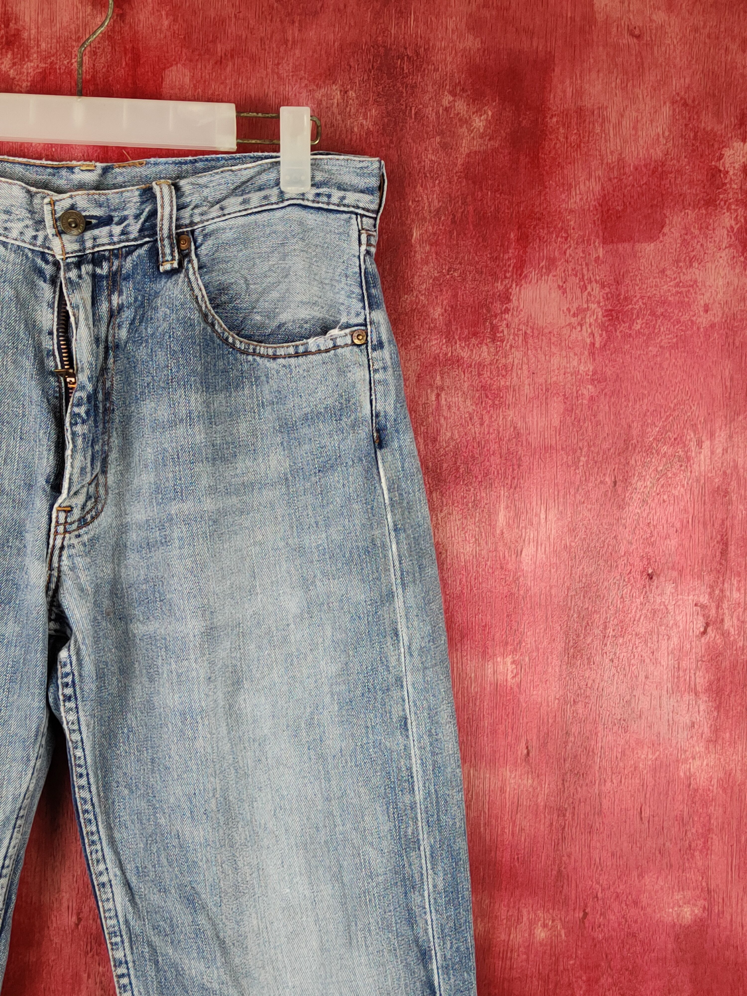 Levi's Levi's Blue Faded Distressed Ripped Jeans #S1693 Size US 31 - 5 Thumbnail