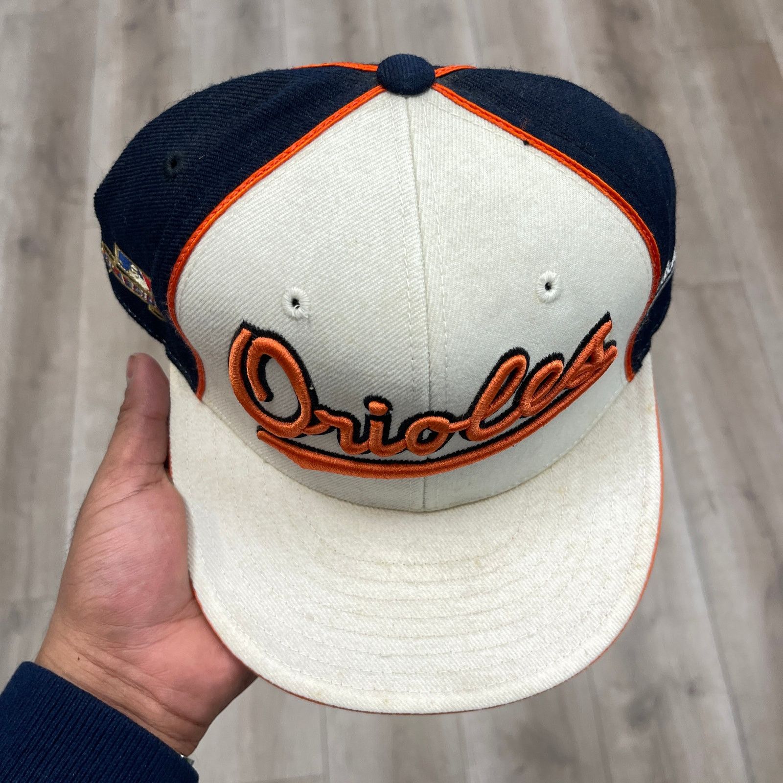 New Era Baltimore Mitchell & Ness 1954 Coopertown classics Hat 7 1/2 Size ONE SIZE - 5 Thumbnail