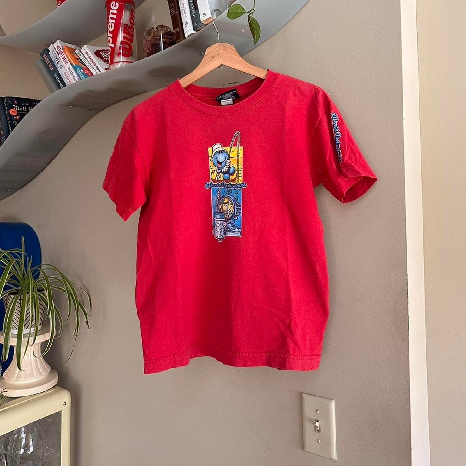 Hook-Ups × Vintage × World Industries Vintage World Industries Skateboard Kids Shirt Size US XS / EU 42 / 0 - 1 Thumbnail
