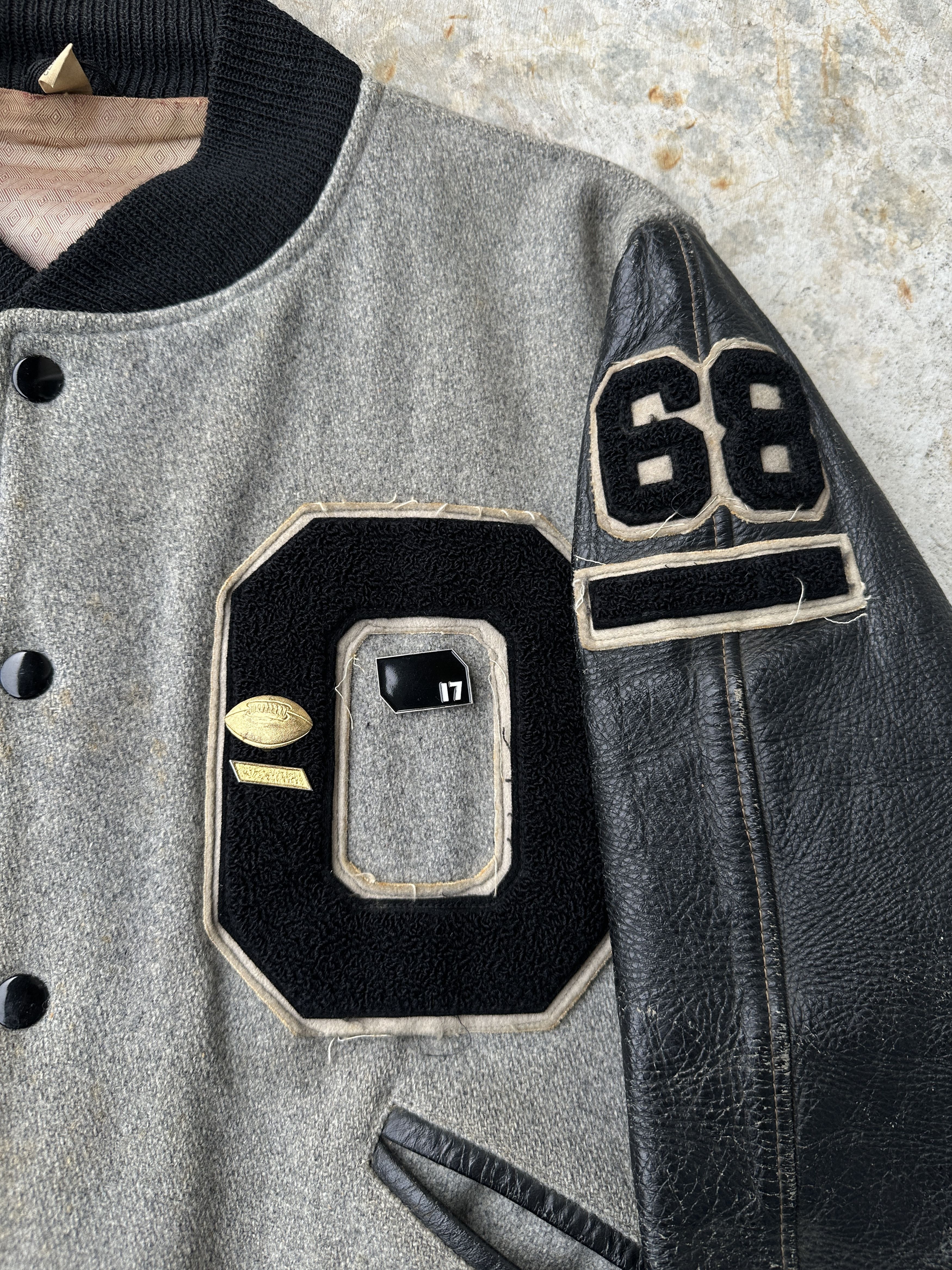 Vintage 80s Butwin Chainstitch letterman Football Varsity Jacket Size US M / EU 48-50 / 2 - 4 Thumbnail