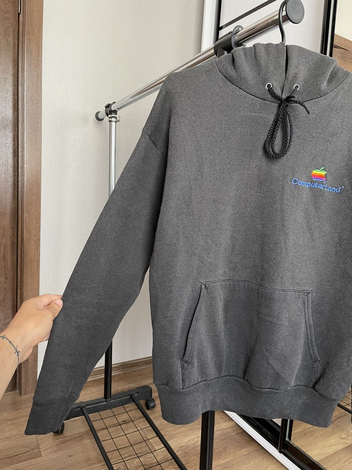 Apple Apple Computer Land Vintage Hoodie Pullover 90s Size US M / EU 48-50 / 2 - 7 Thumbnail